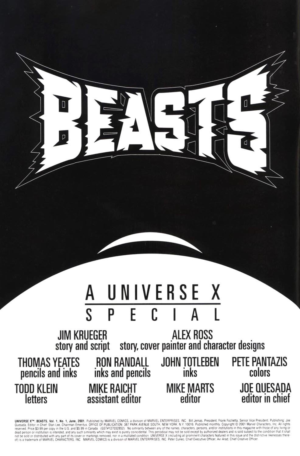 Read online Universe X Special comic -  Issue # Issue Beasts - 2