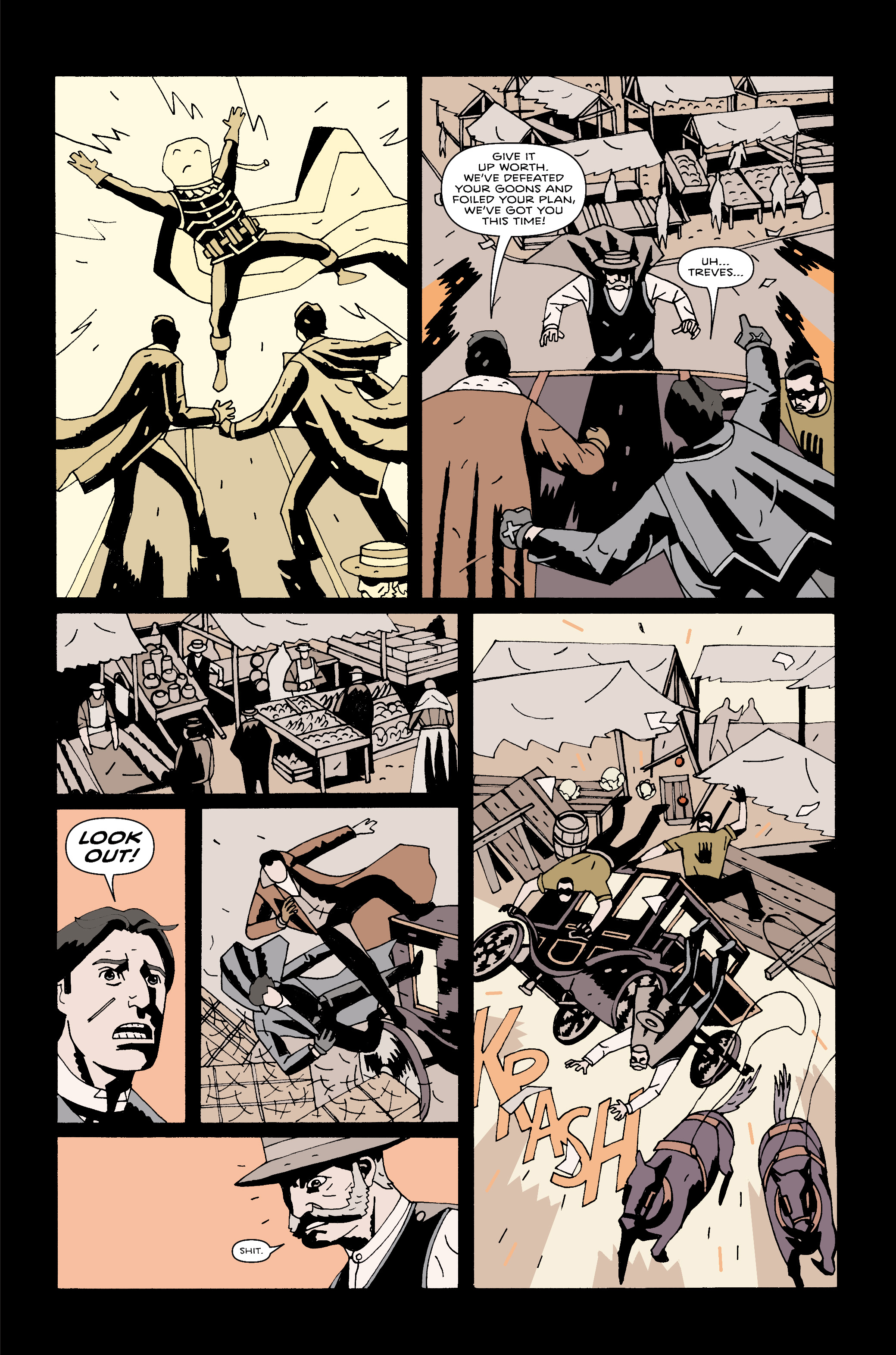 Read online Merrick: The Sensational Elephantman comic -  Issue #6 - 12
