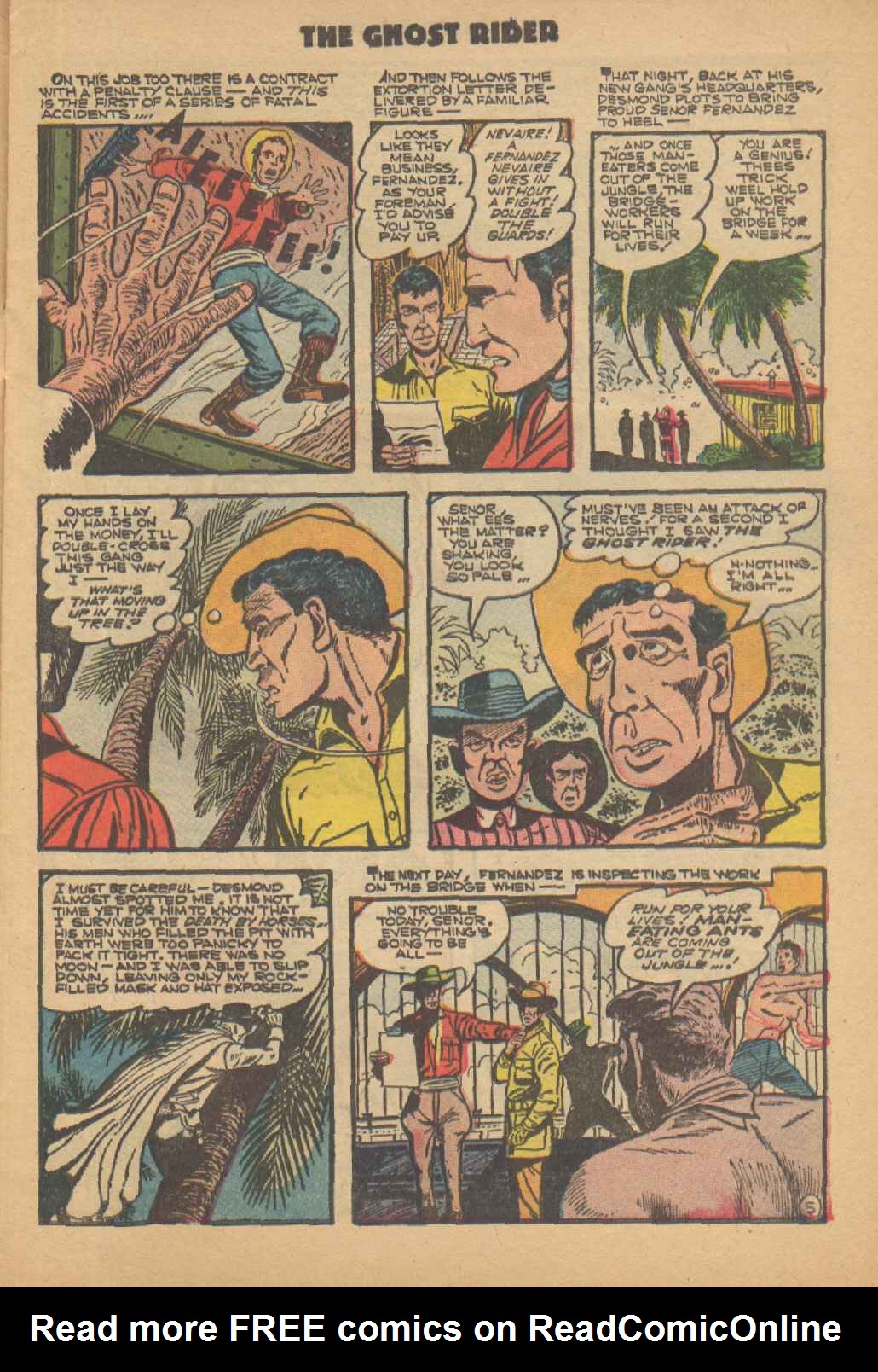 Read online The Ghost Rider (1950) comic -  Issue #13 - 7