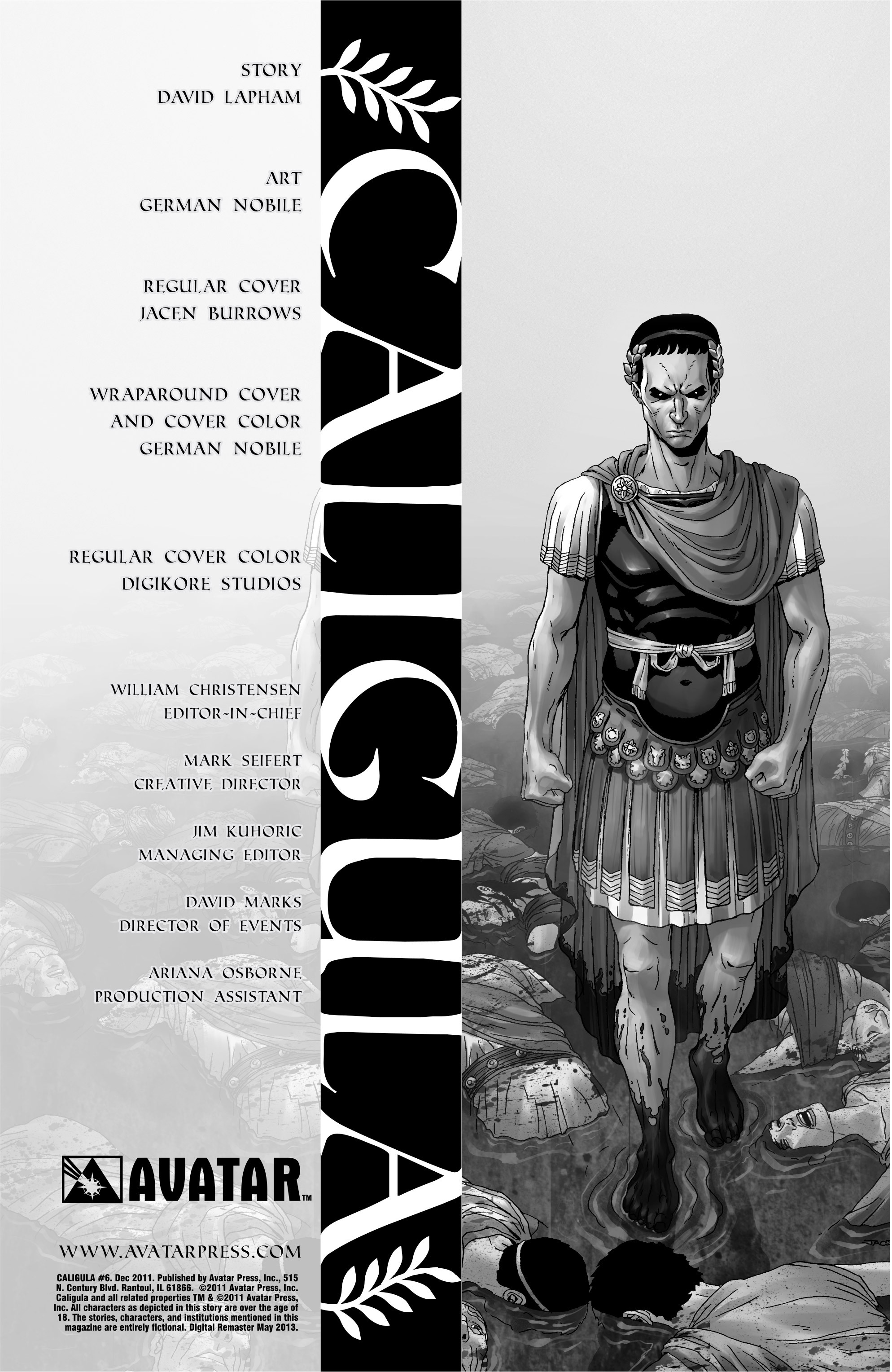 Read online Caligula comic -  Issue #6 - 4