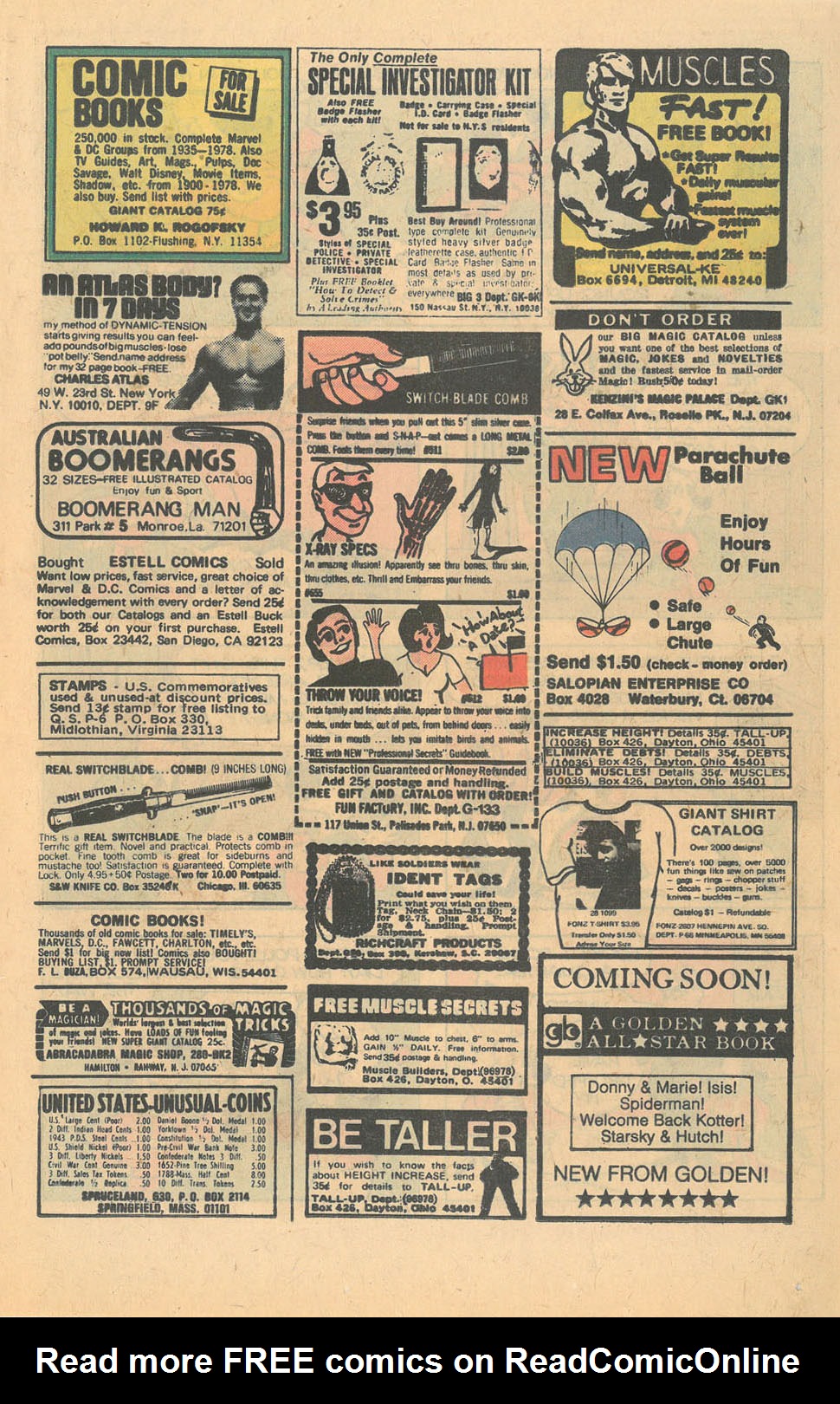Read online Underdog (1975) comic -  Issue #14 - 15