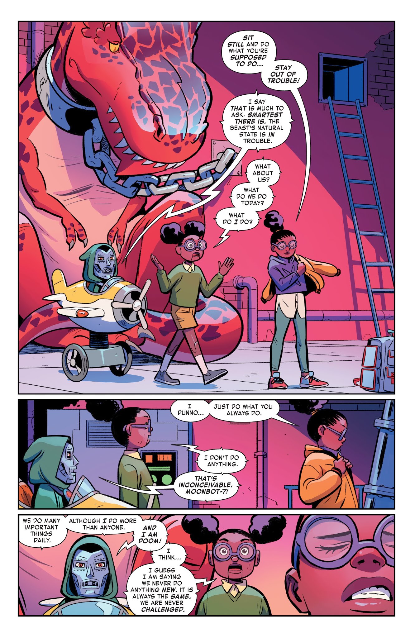 Read online Moon Girl And Devil Dinosaur comic -  Issue #36 - 4