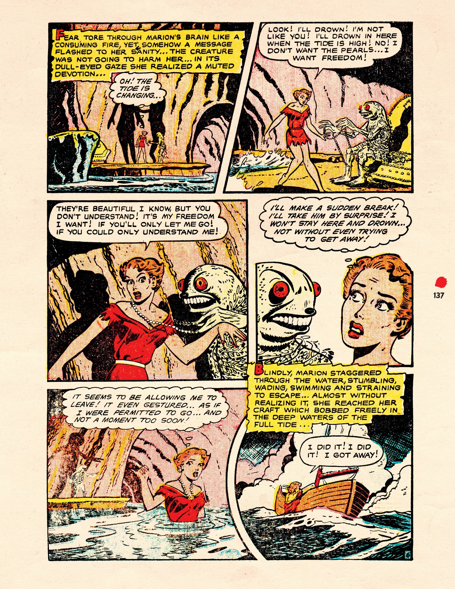 Read online Chilling Archives of Horror Comics comic -  Issue # TPB 5 - 137
