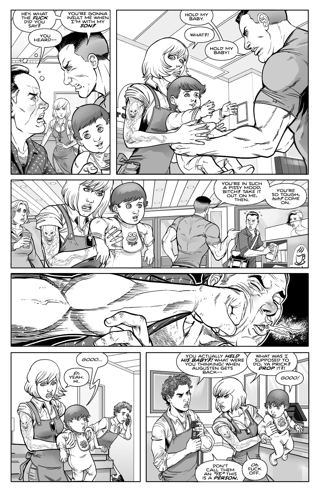 Gangster Ass Barista issue 1 - Page 9