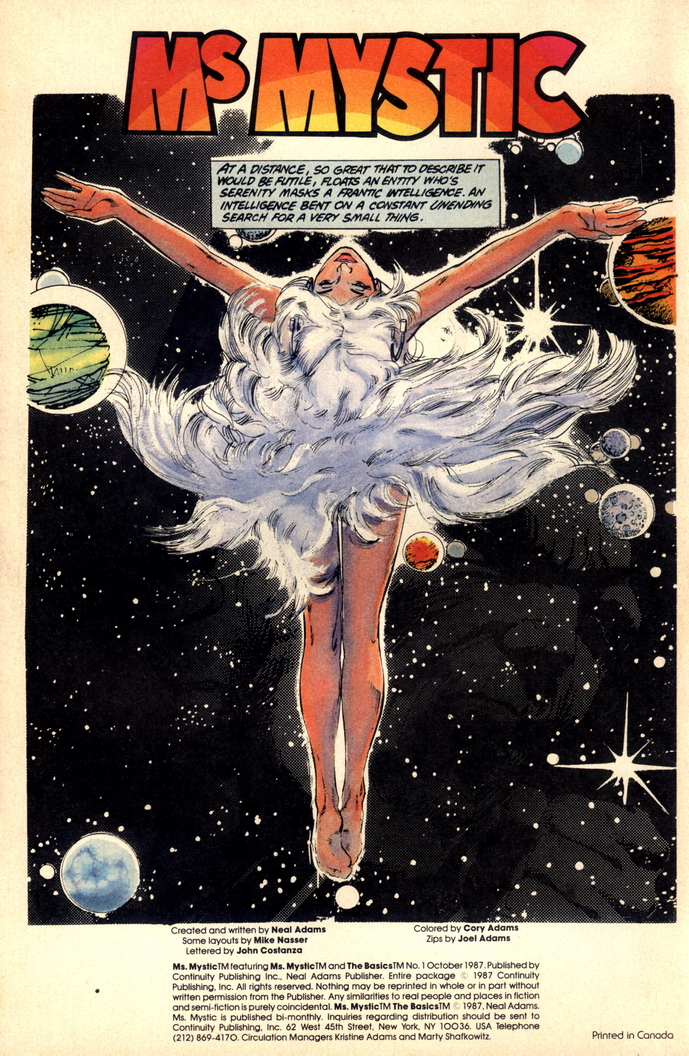 Ms. Mystic (1987) Issue #1 #1 - English 3