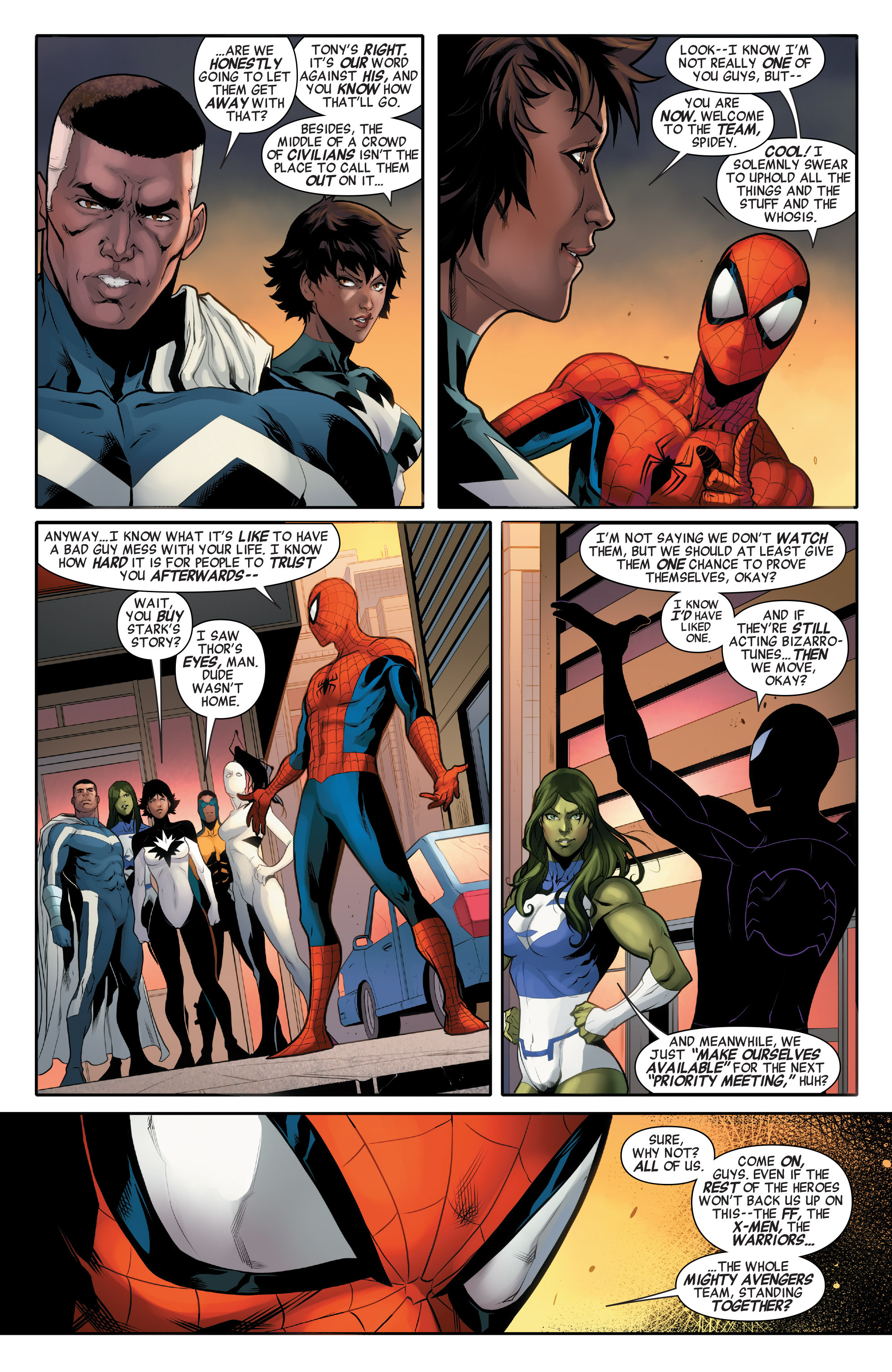 Read online Captain America and the Mighty Avengers comic -  Issue #3 - 20