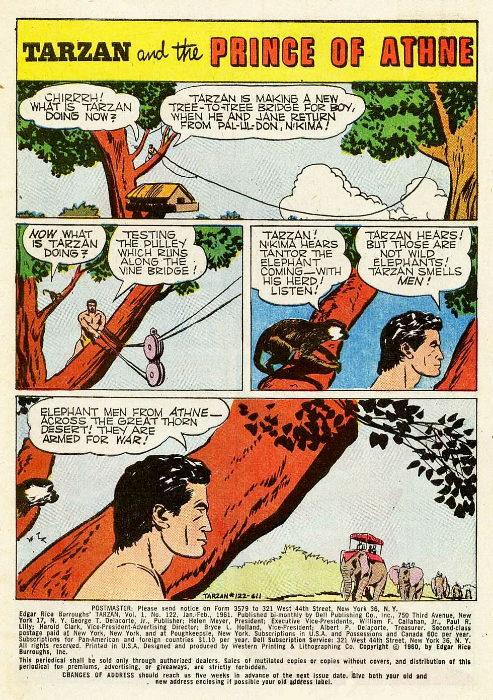 Read online Tarzan (1948) comic -  Issue #122 - 3