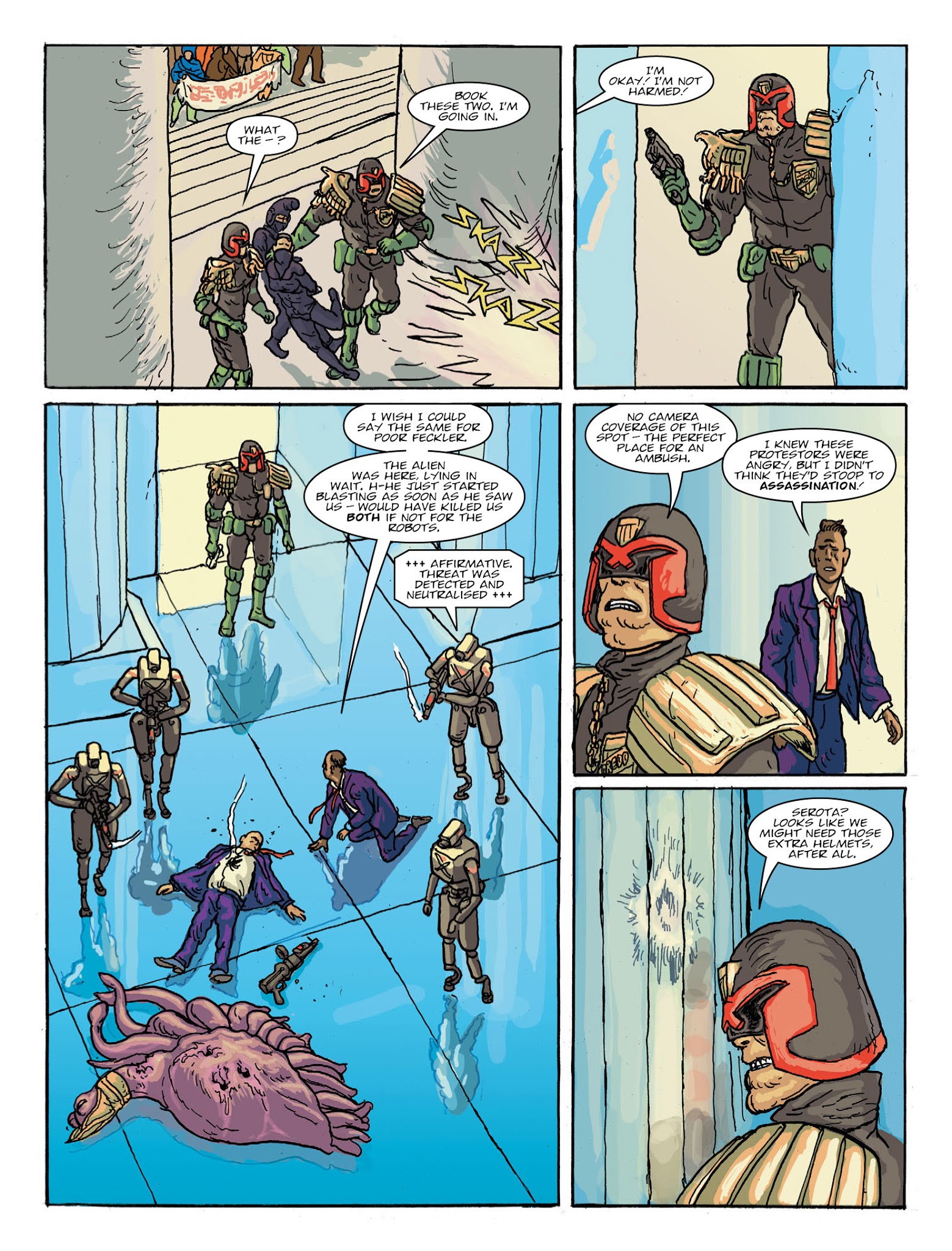 Read online 2000 AD comic -  Issue #2053 - 5