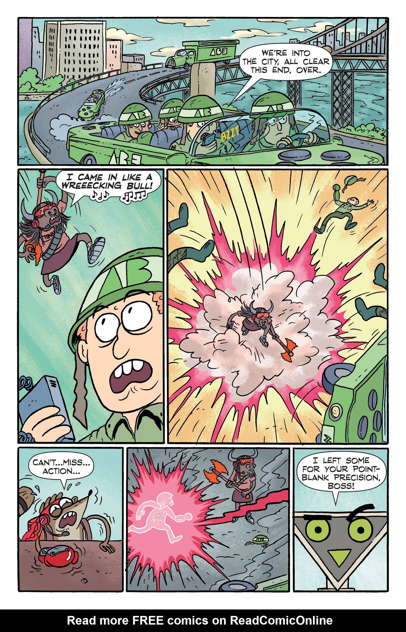 Read online Regular Show: A Clash of Consoles comic -  Issue # TPB (Part 1) - 70