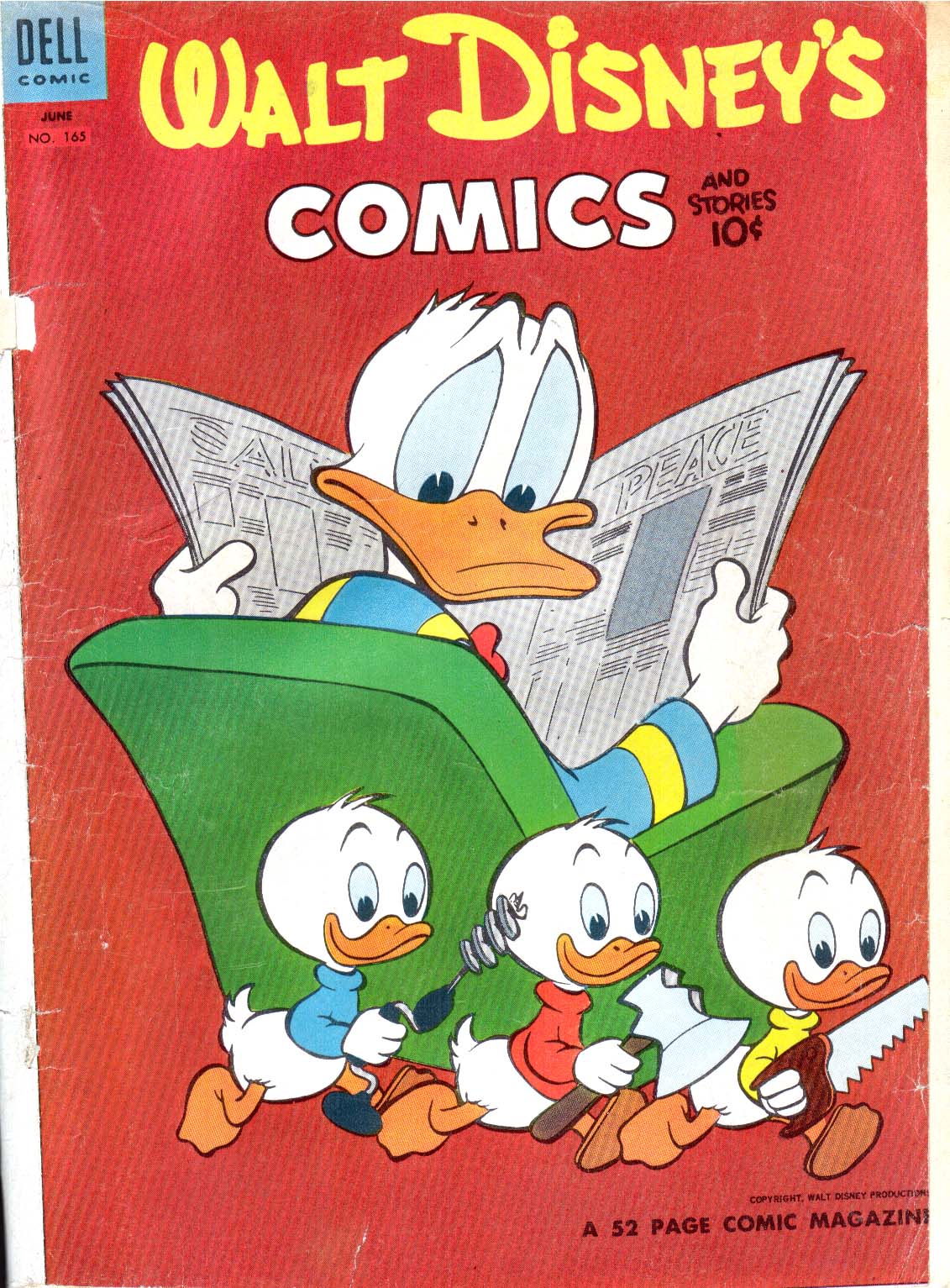 Walt Disney's Comics and Stories 165 Page 1