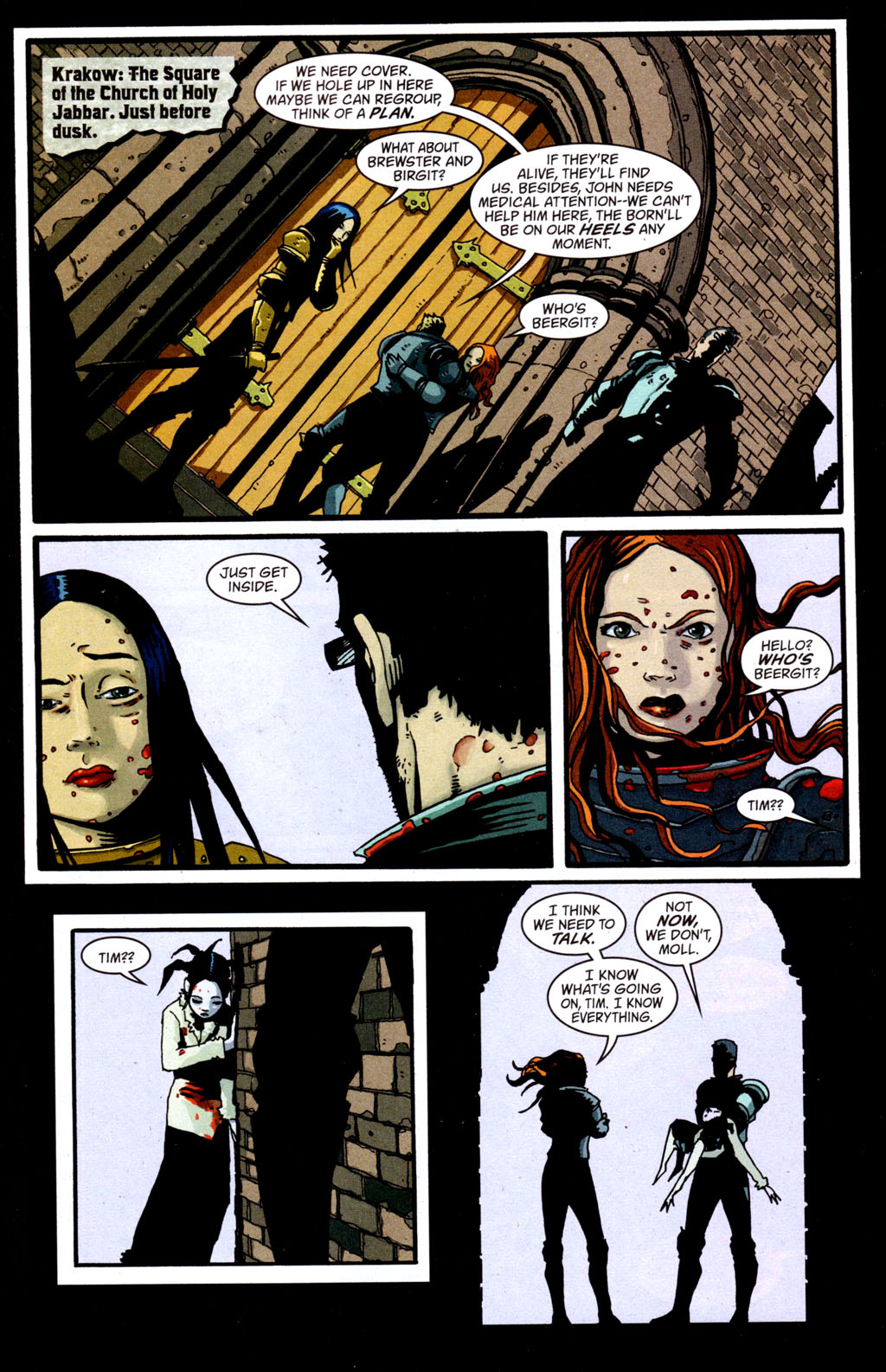 Read online Books of Magick: Life During Wartime comic -  Issue #9 - 16