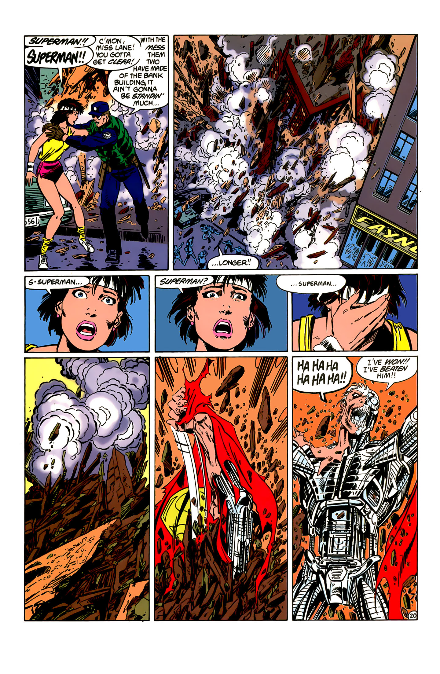 Read online Superman (1987) comic -  Issue #1 - 21