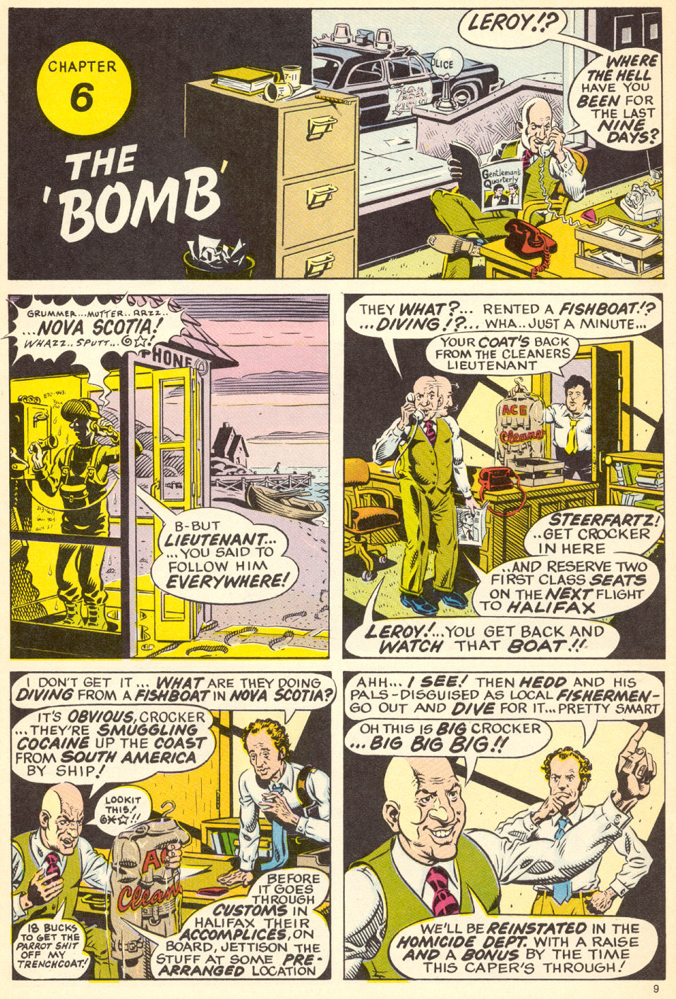 Read online Harold Hedd in "Hitler's Cocaine" comic -  Issue #2 - 11