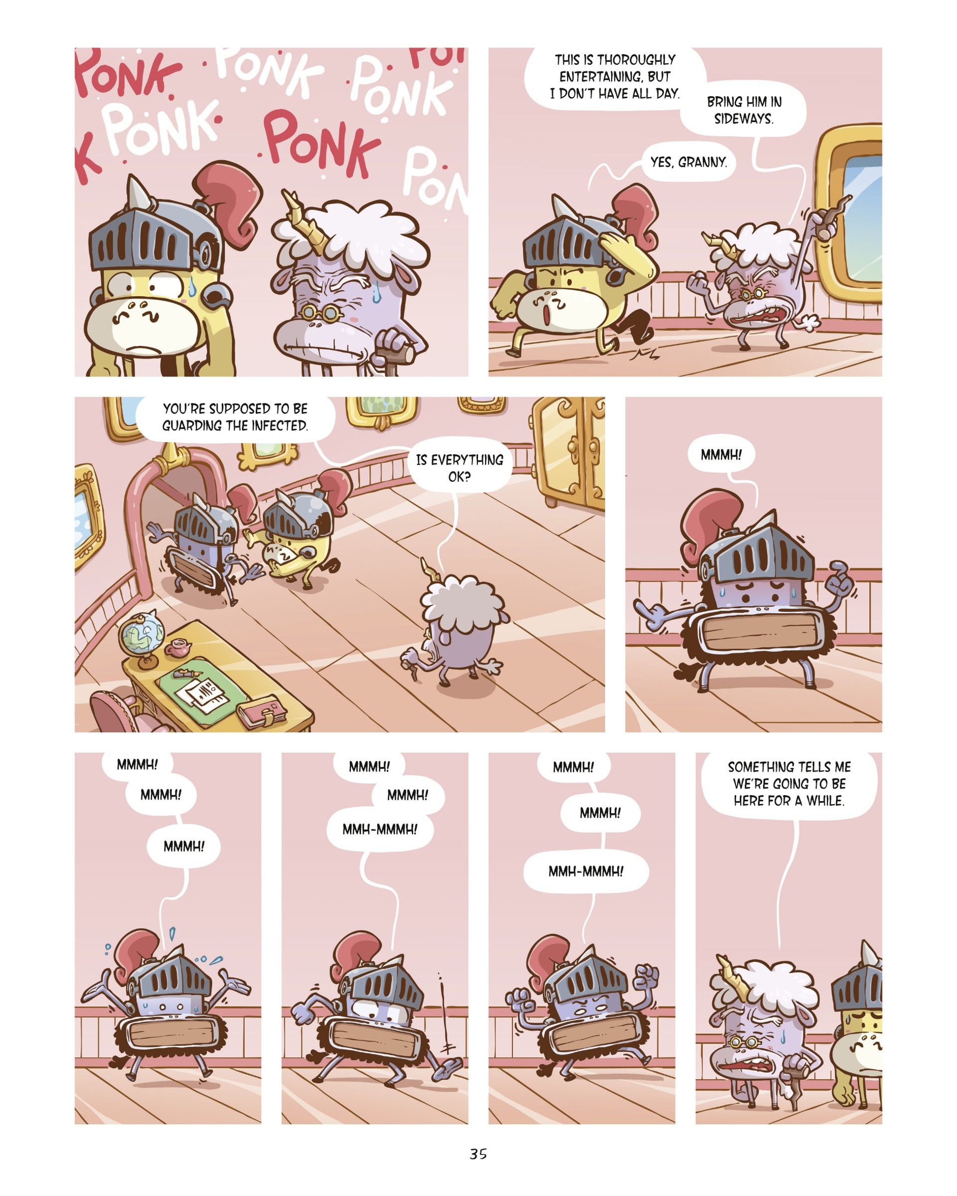 Read online Loonicorns comic -  Issue #1 - 34