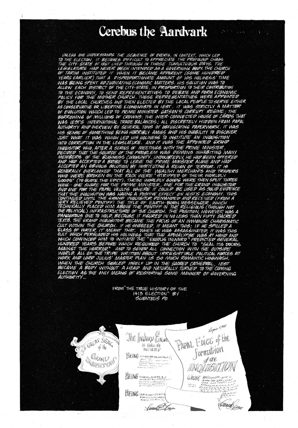 Read online Cerebus comic -  Issue #42 - 3