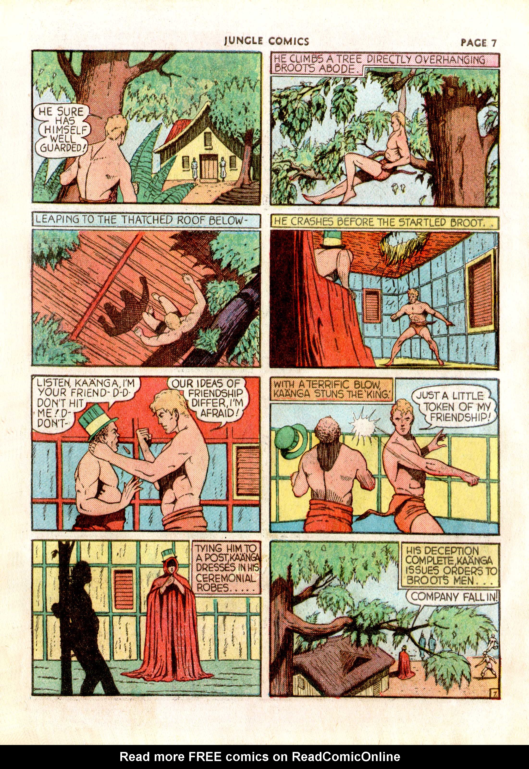 Read online Jungle Comics comic -  Issue #5 - 10