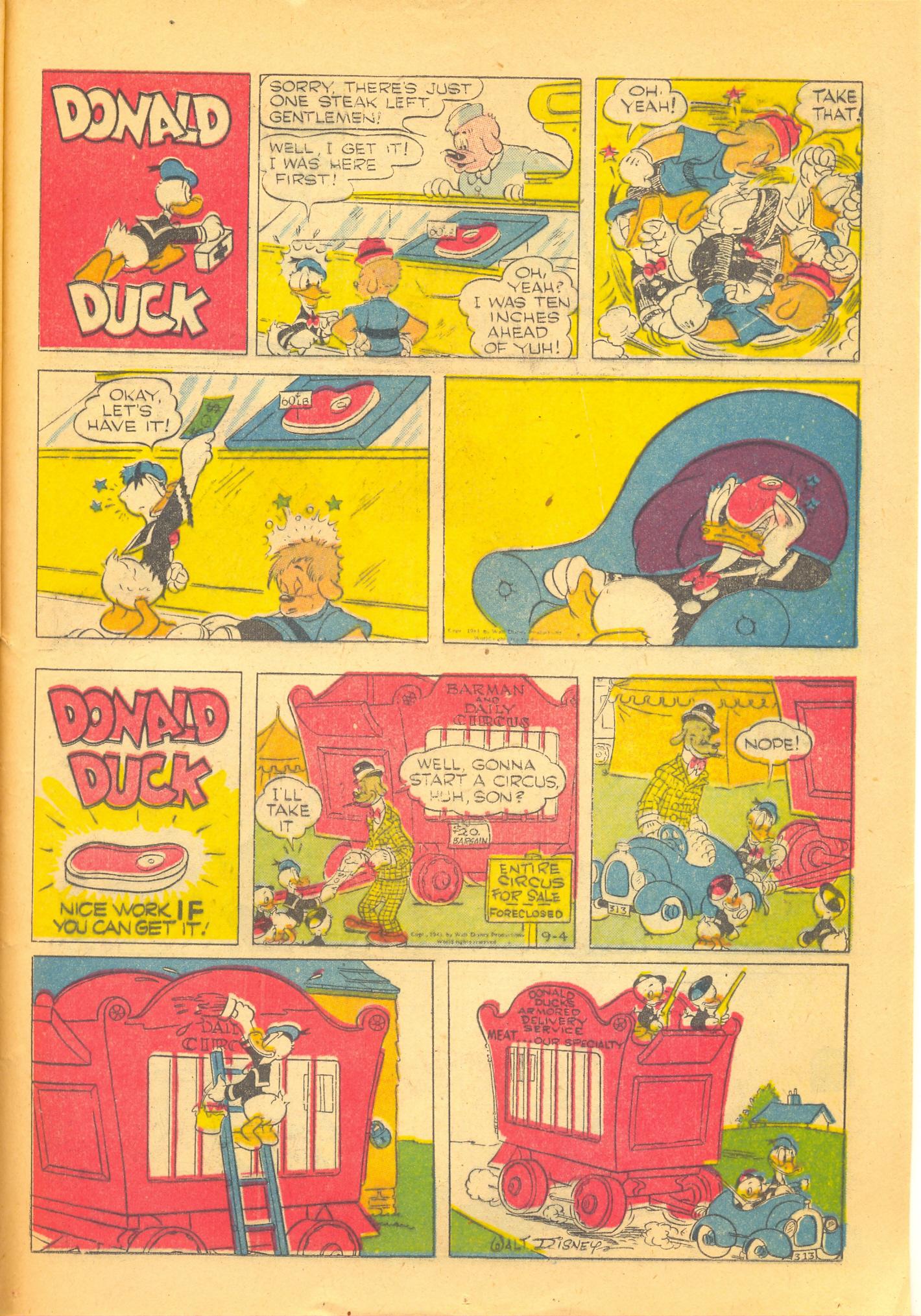 Read online Walt Disney's Comics and Stories comic -  Issue #42 - 45