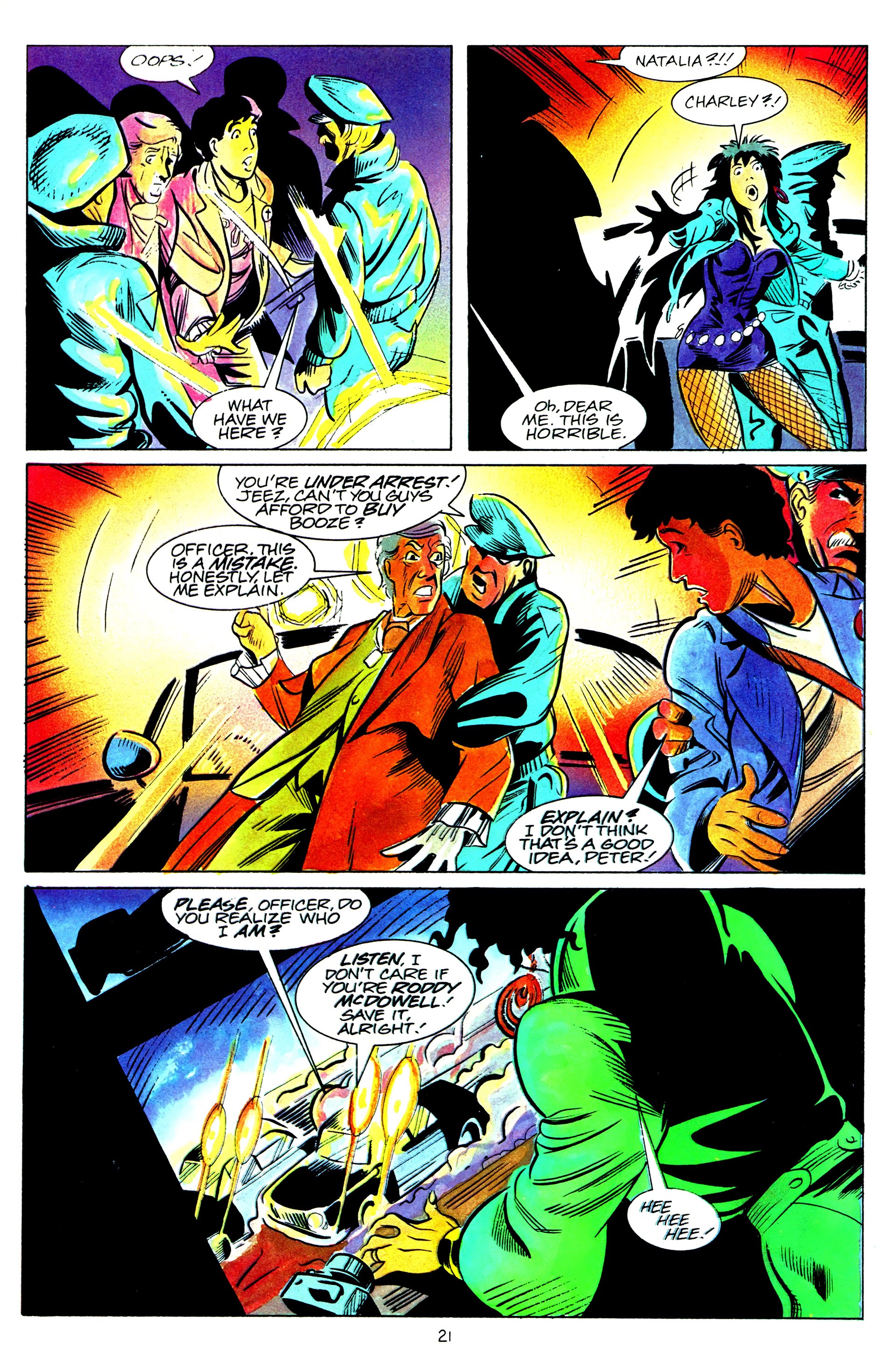 Read online Fright Night (1988) comic -  Issue #8 - 23