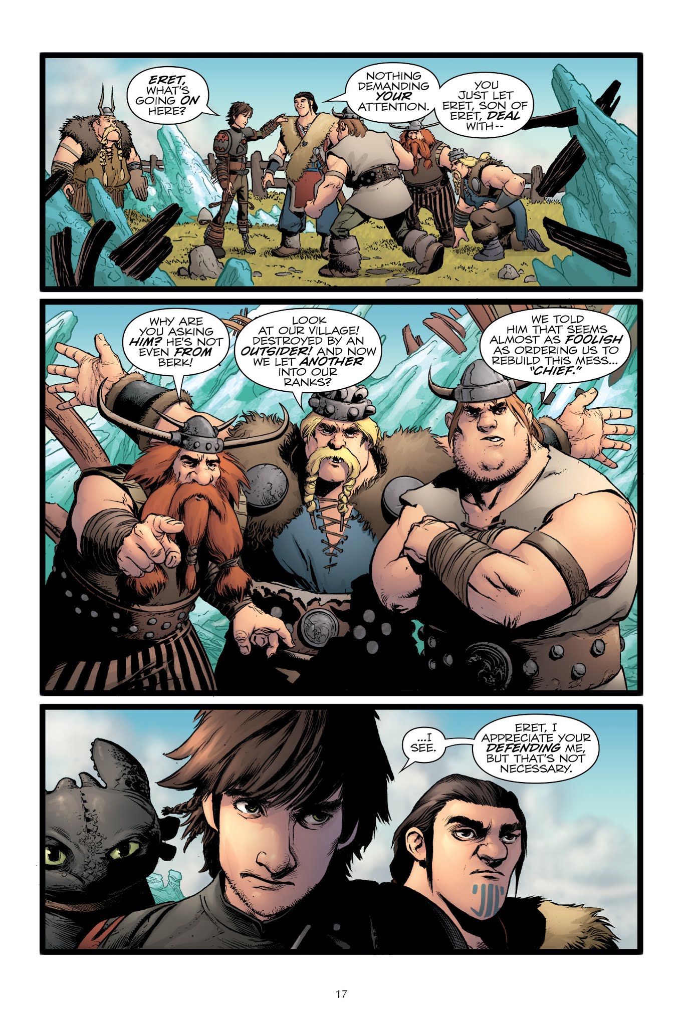 Read online How To Train Your Dragon: The Serpent's Heir comic -  Issue # TPB - 18