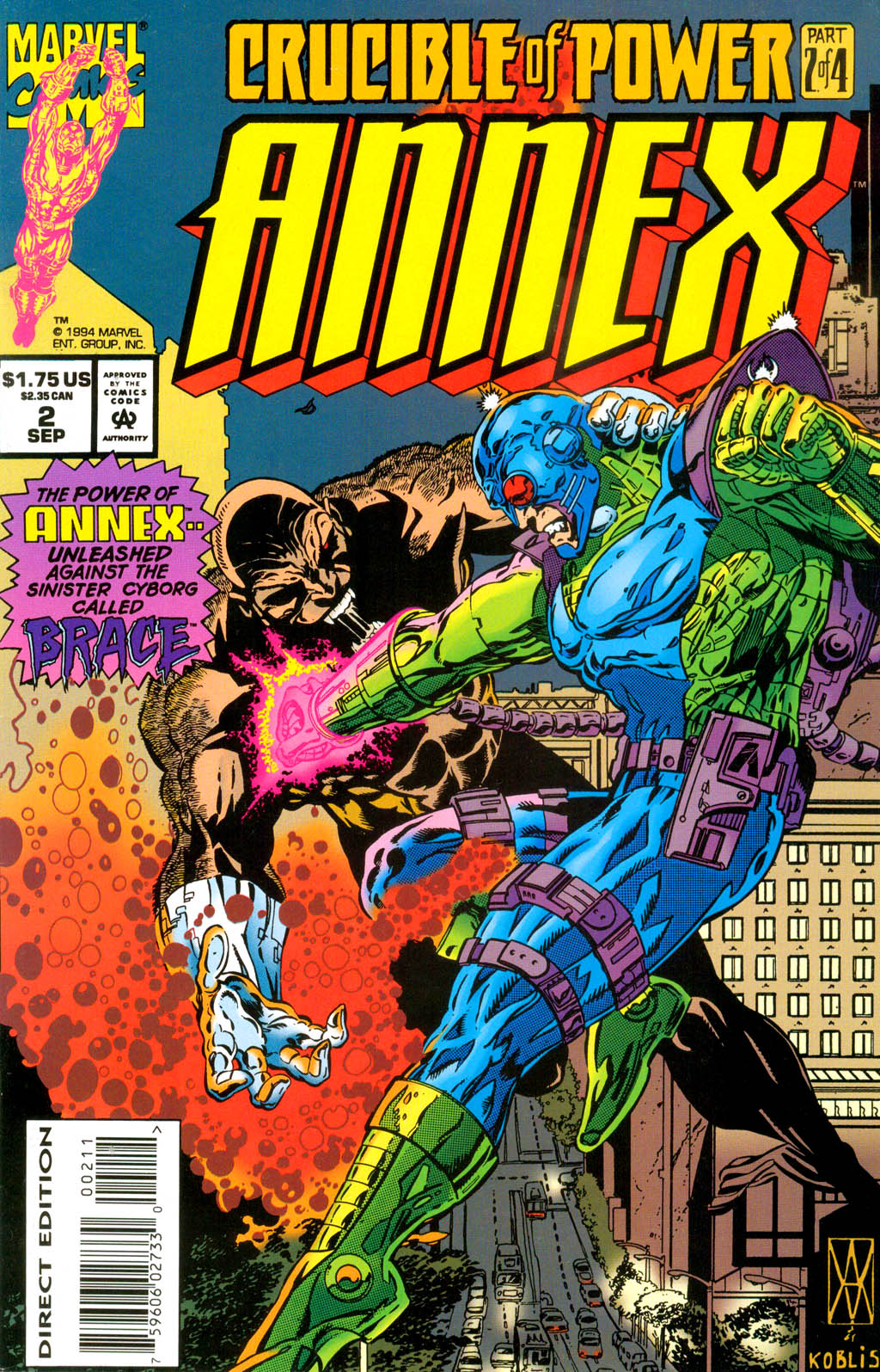 Read online Annex comic -  Issue #2 - 1