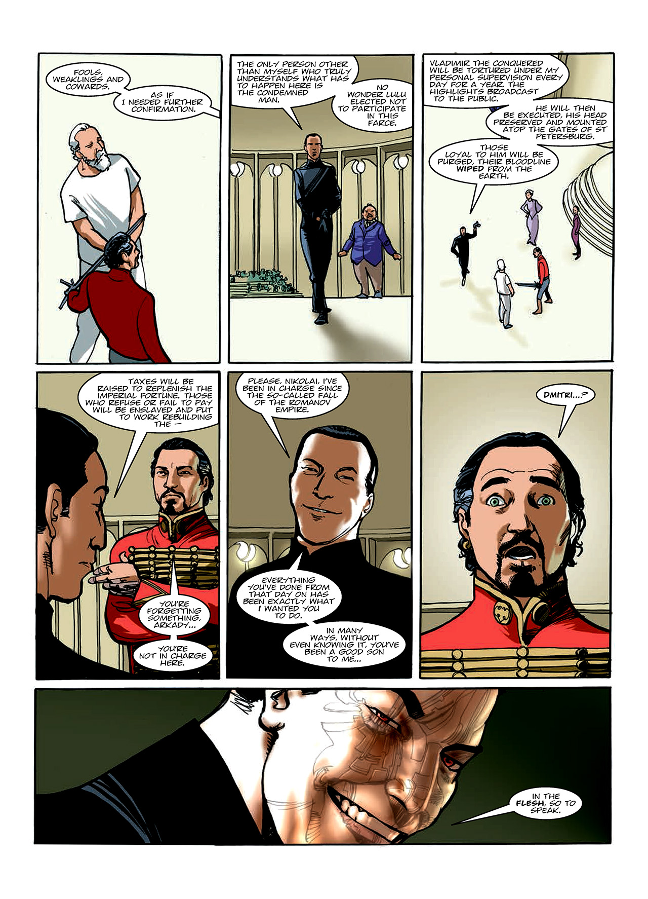 Read online Nikolai Dante comic -  Issue # TPB 10 - 92