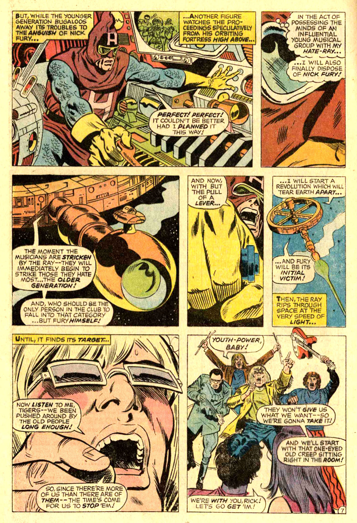 Read online Nick Fury, Agent of SHIELD comic -  Issue #11 - 12