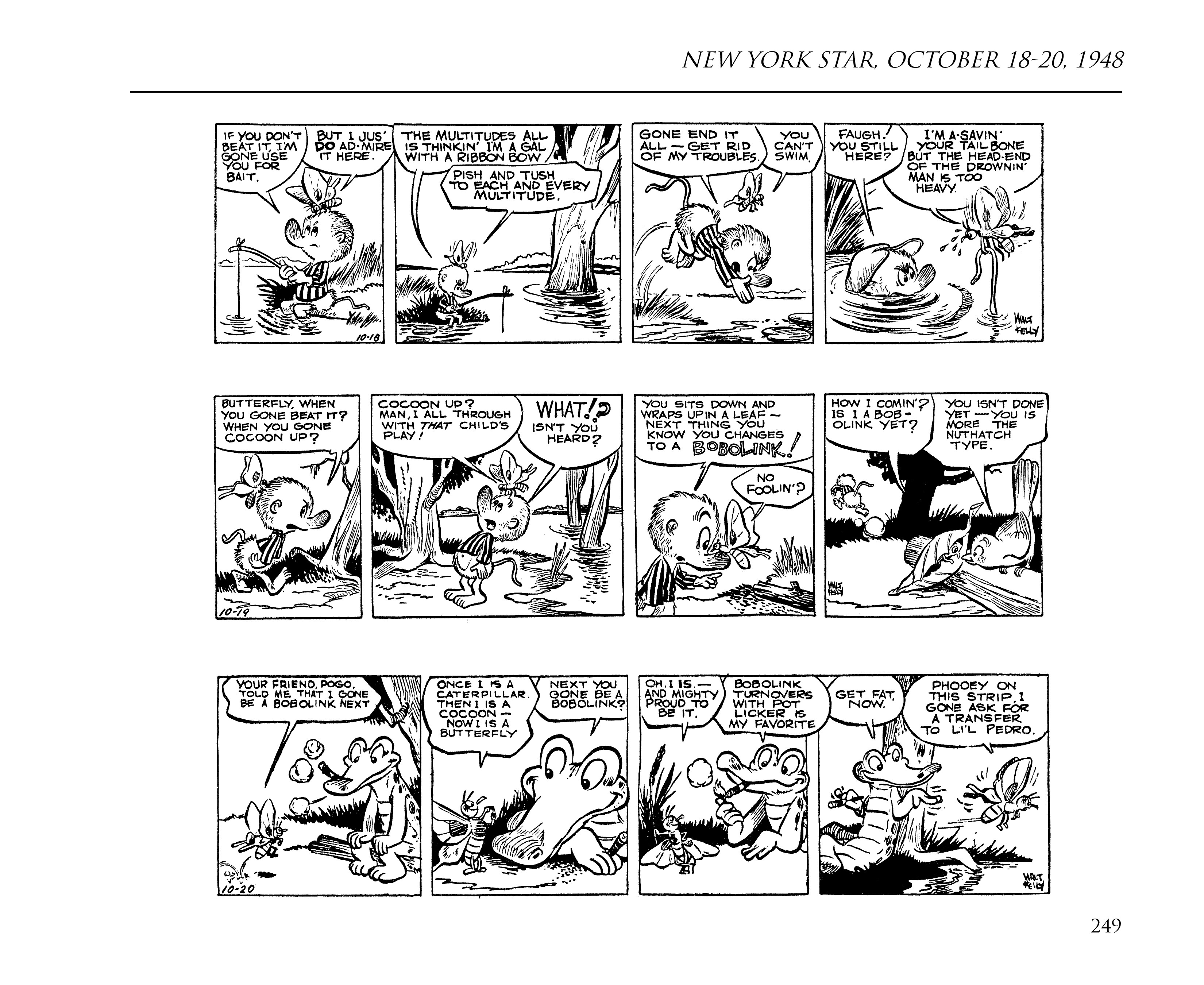 Read online Pogo by Walt Kelly: The Complete Syndicated Comic Strips comic -  Issue # TPB 1 (Part 3) - 67