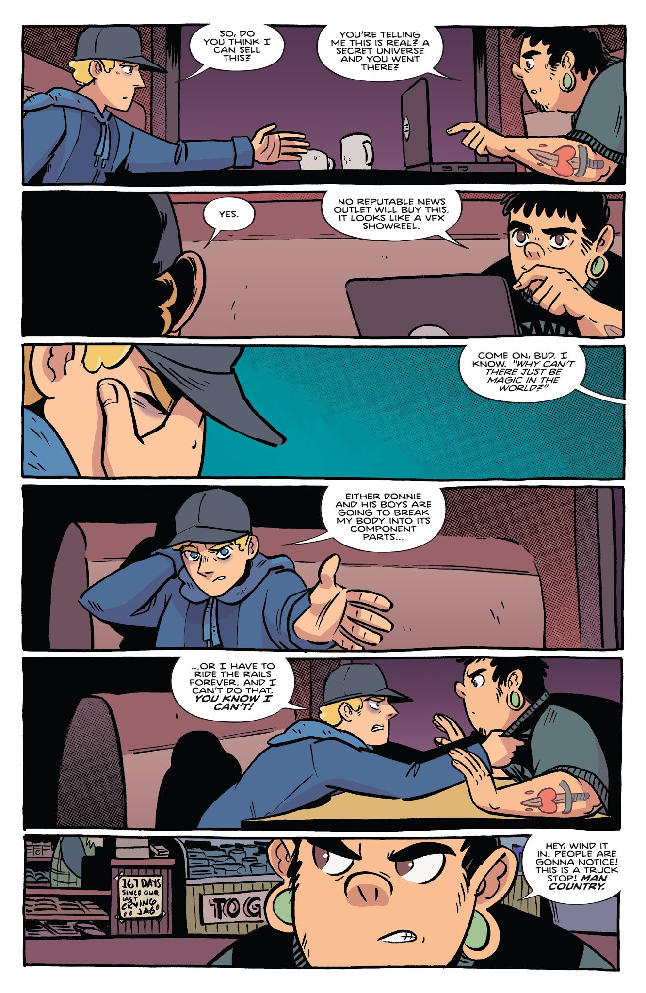 Read online By Night comic -  Issue #6 - 10