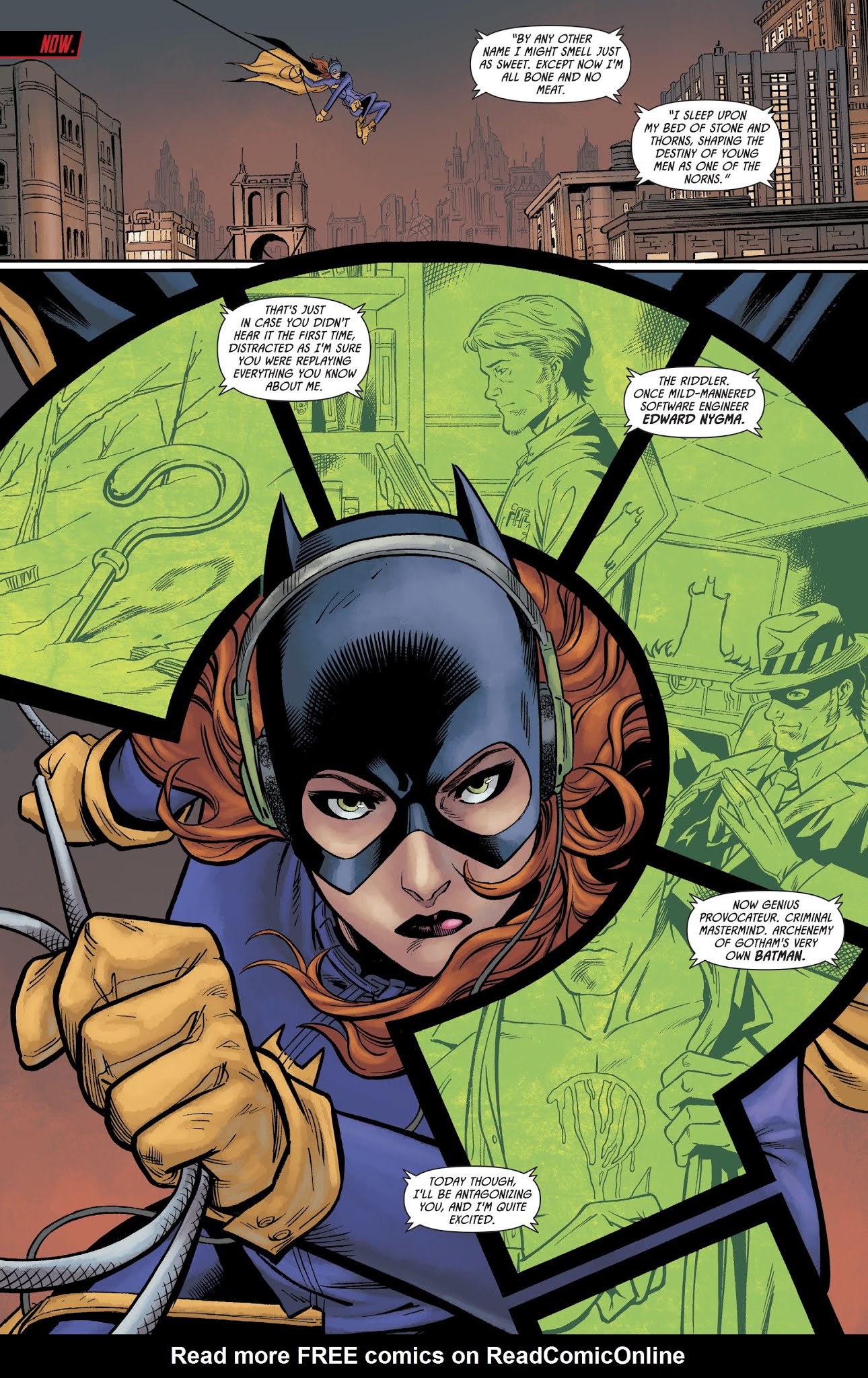 Read online Batman: Prelude to the Wedding: Batgirl vs. Riddler comic -  Issue # Full - 7