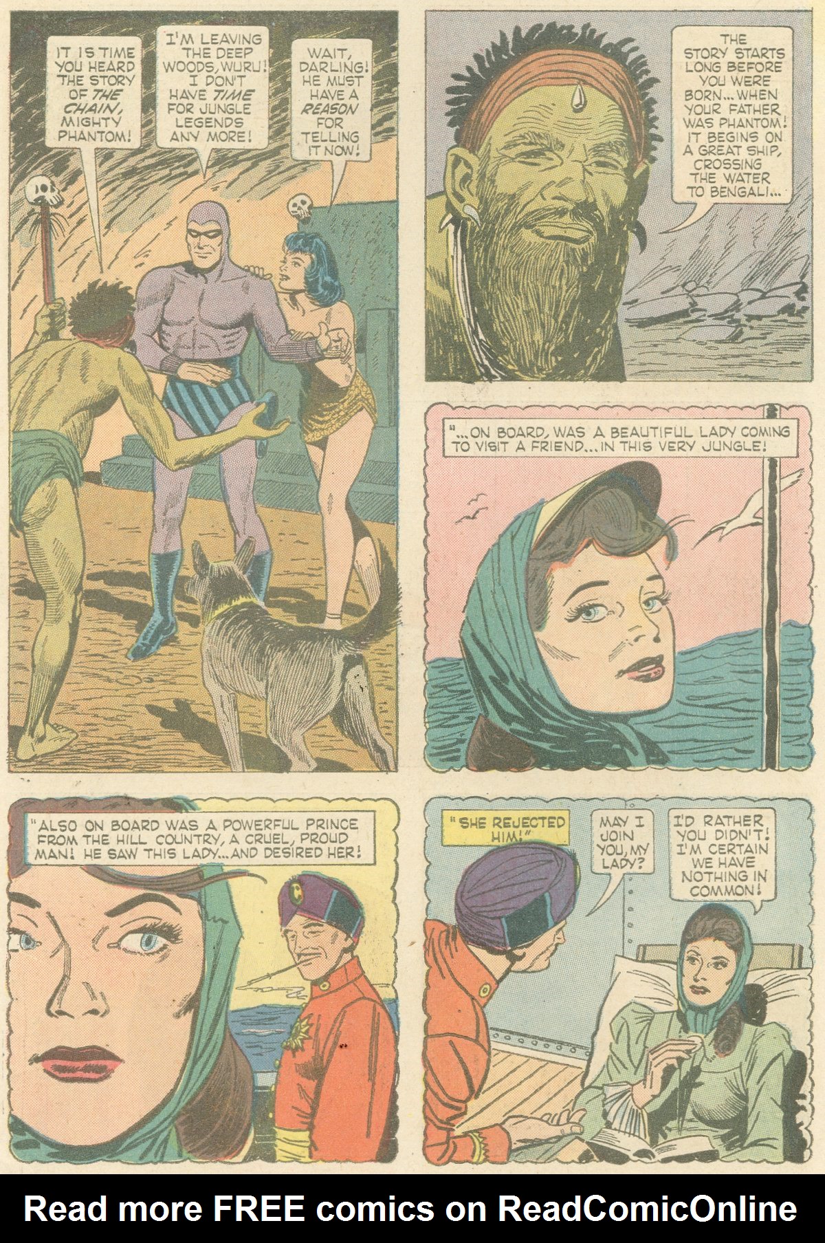 Read online The Phantom (1962) comic -  Issue #16 - 6