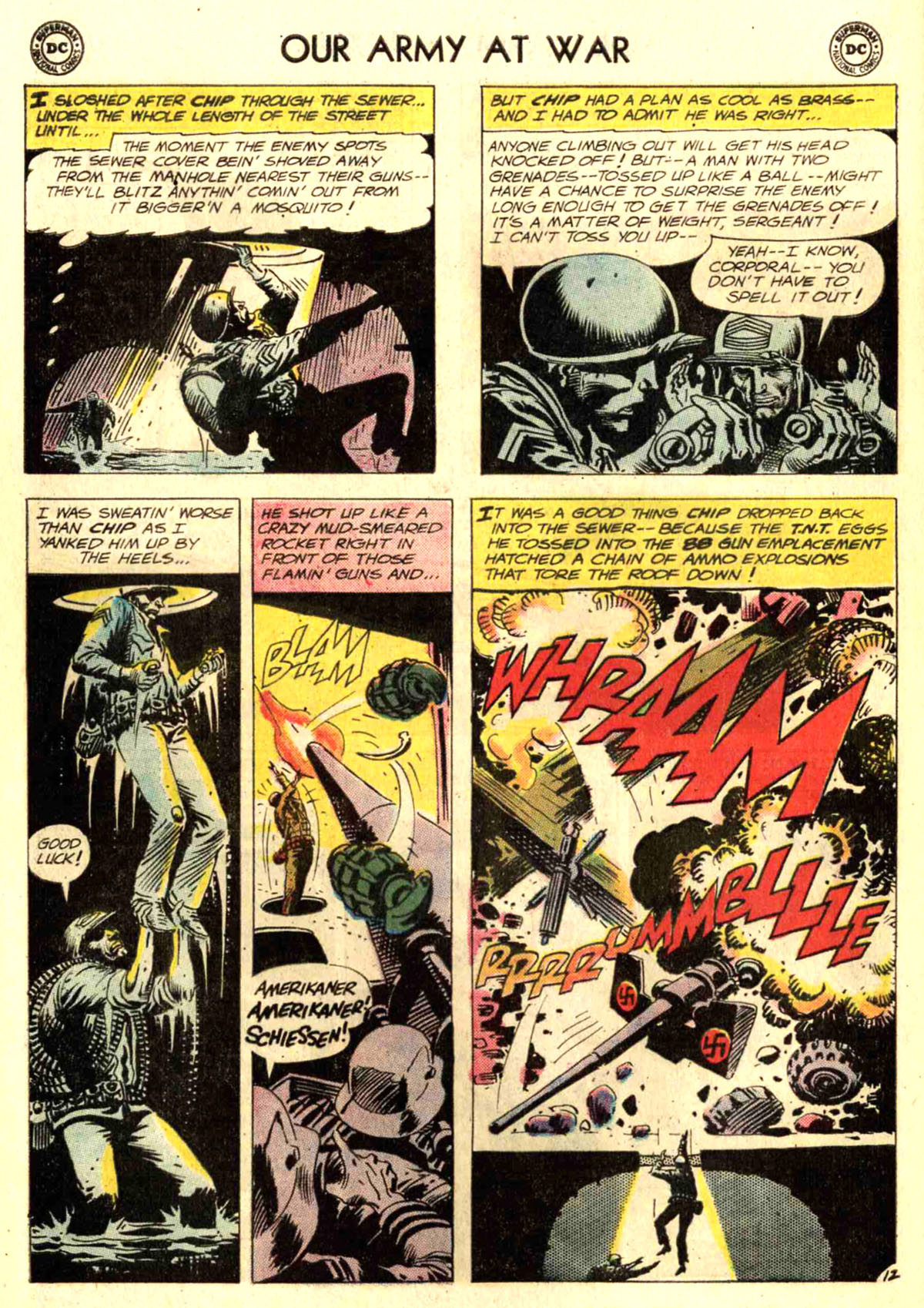 Read online Our Army at War (1952) comic -  Issue #155 - 16