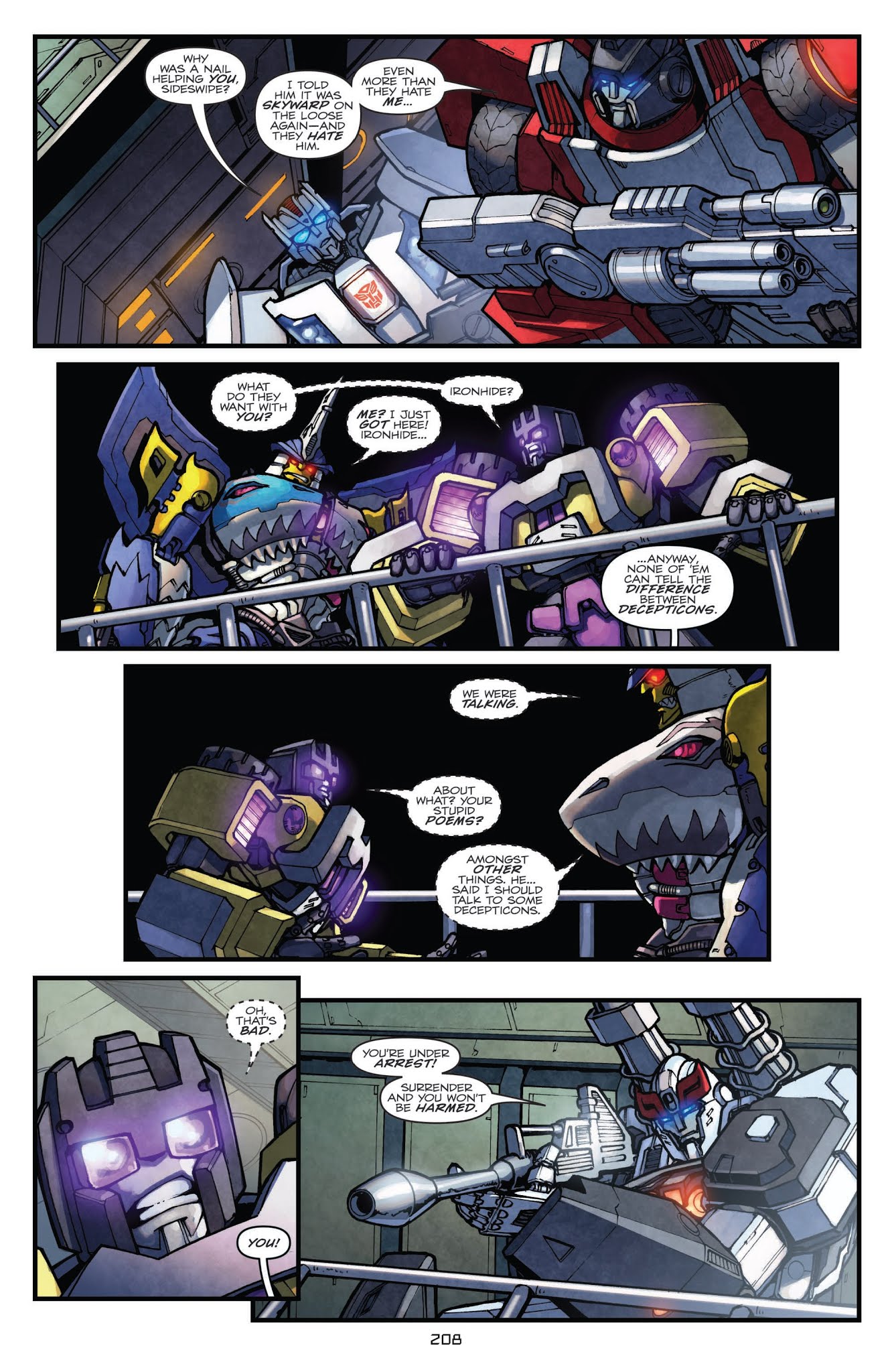 Read online Transformers: The IDW Collection Phase Two comic -  Issue # TPB 1 (Part 3) - 9