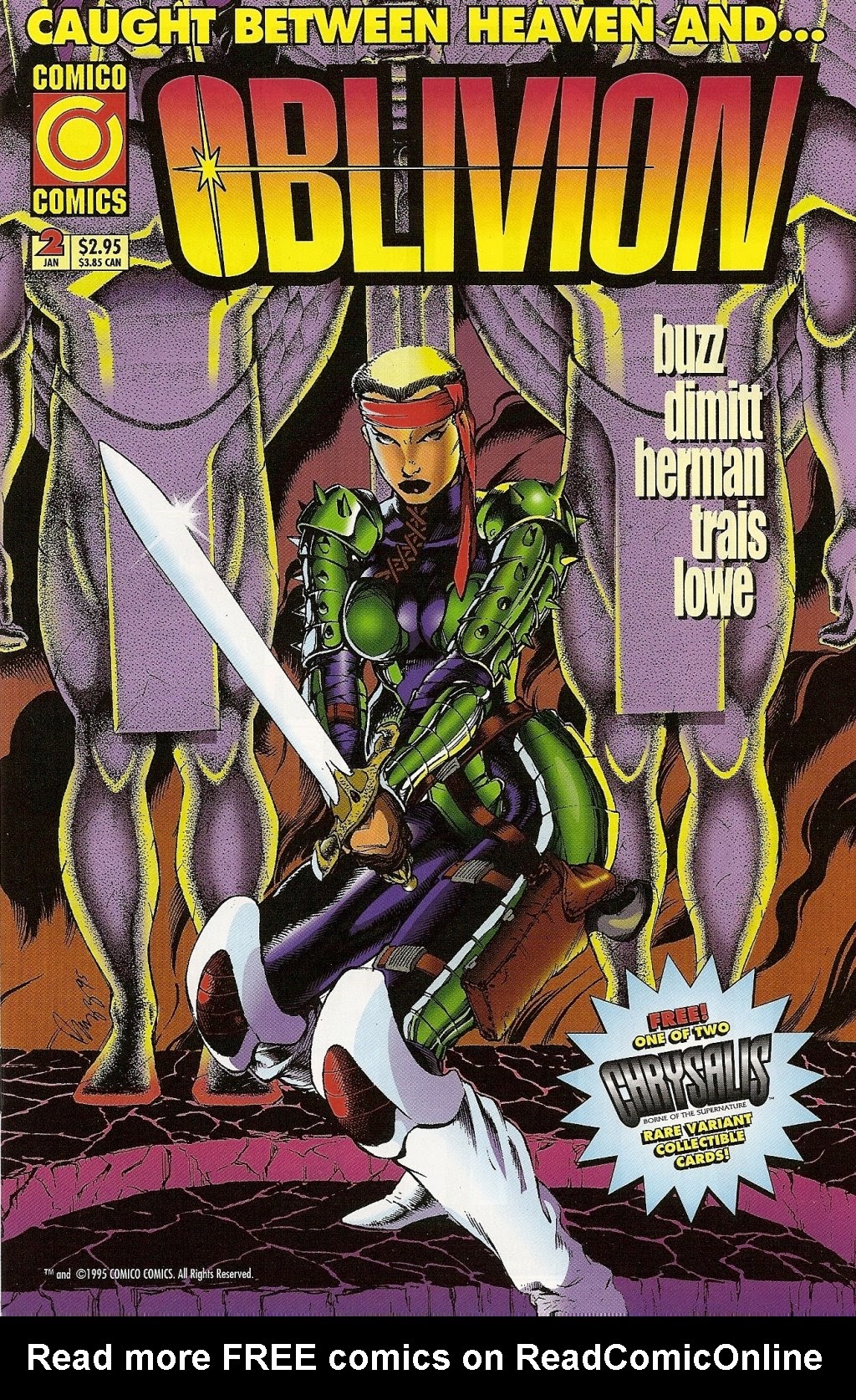 Read online Oblivion (1995) comic -  Issue #2 - 1