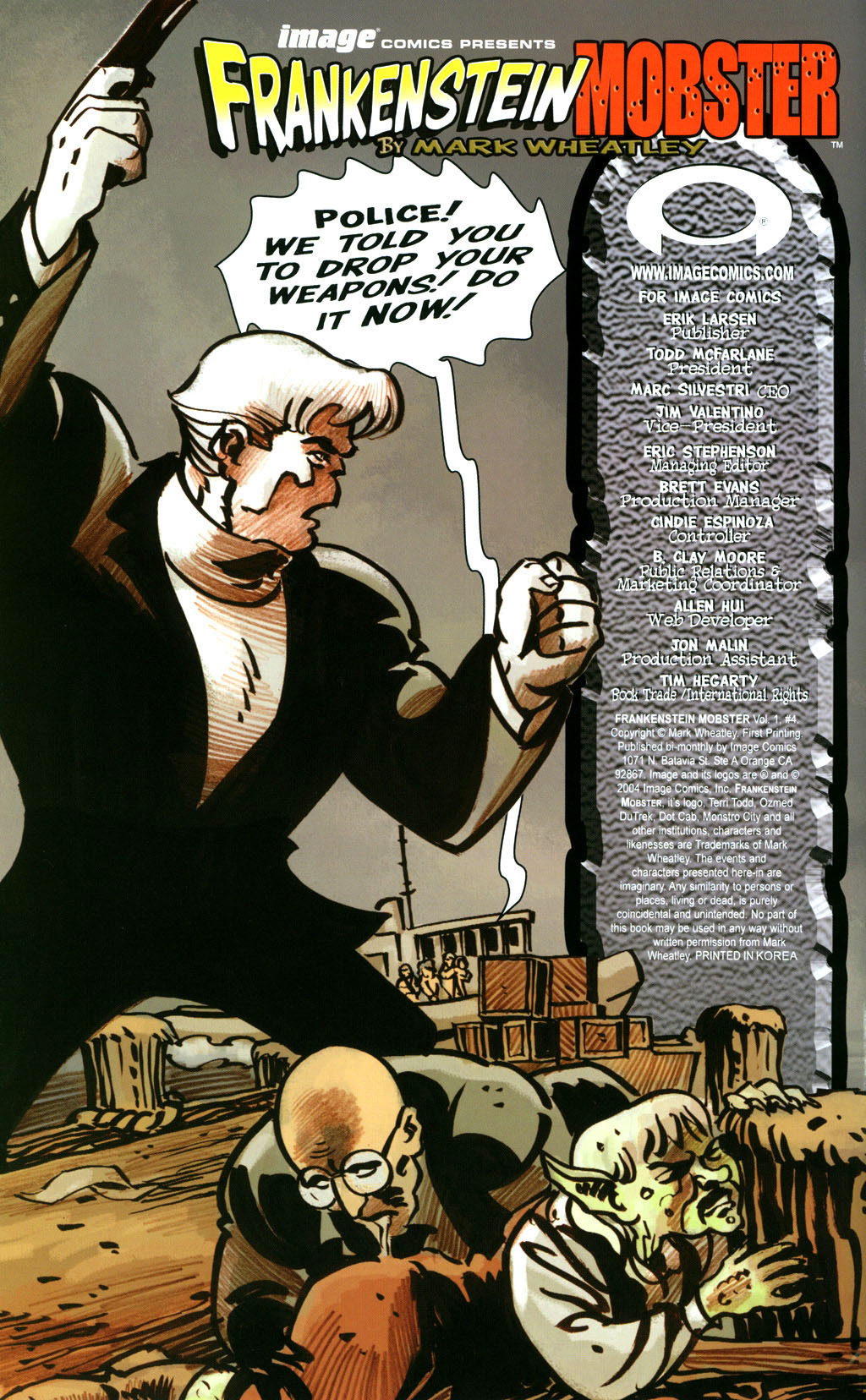 Read online Frankenstein Mobster comic -  Issue #4 - 2