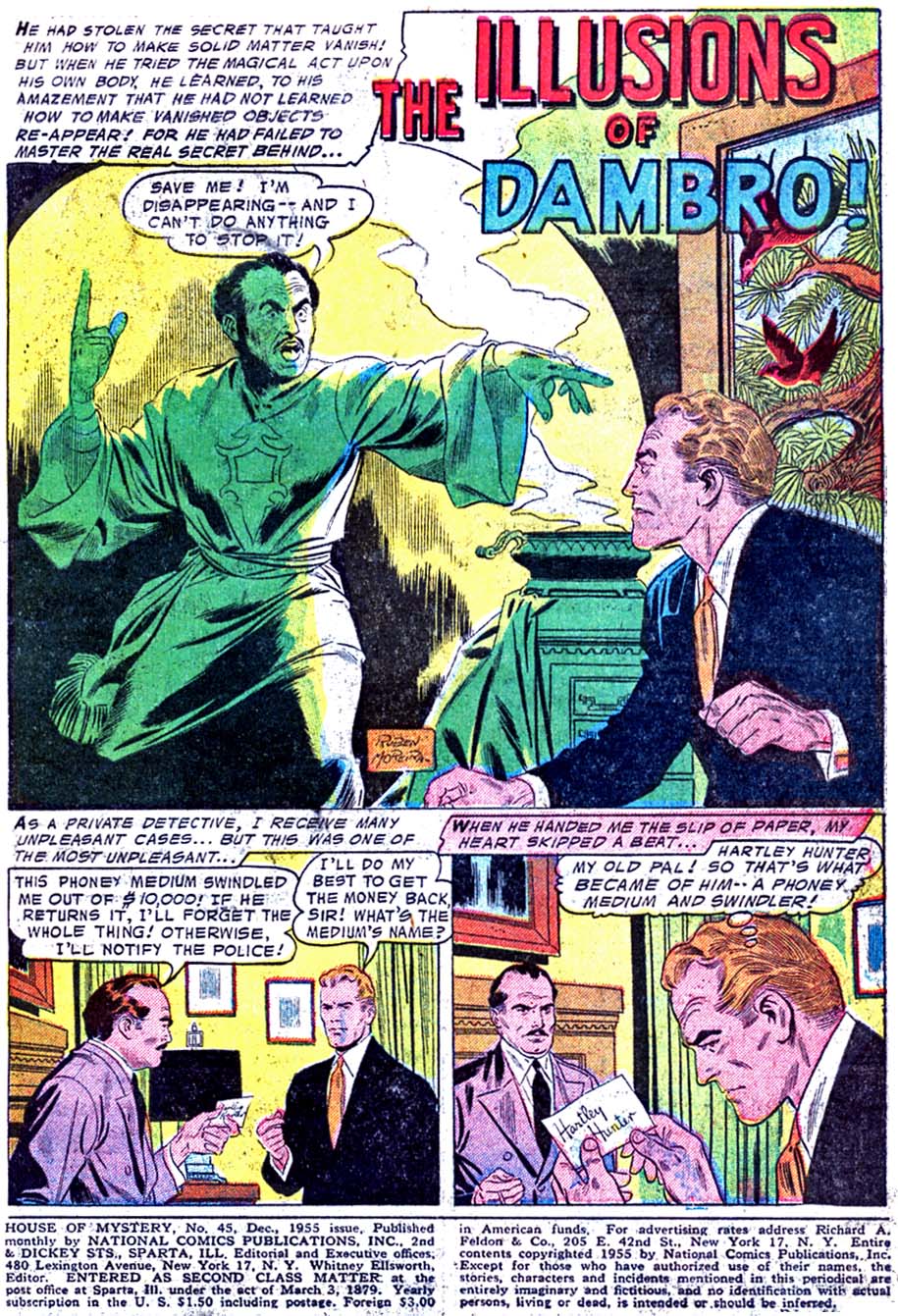 Read online House of Mystery (1951) comic -  Issue #45 - 3