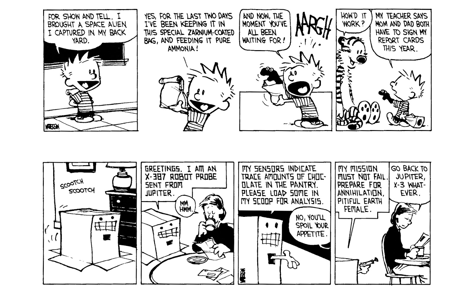 Calvin and Hobbes issue 4 - Page 131