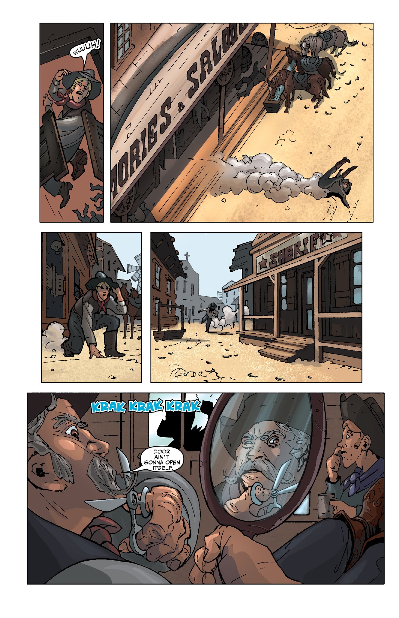 Read online Six-Gun Gorilla: Long Days of Vengeance comic -  Issue #4 - 9