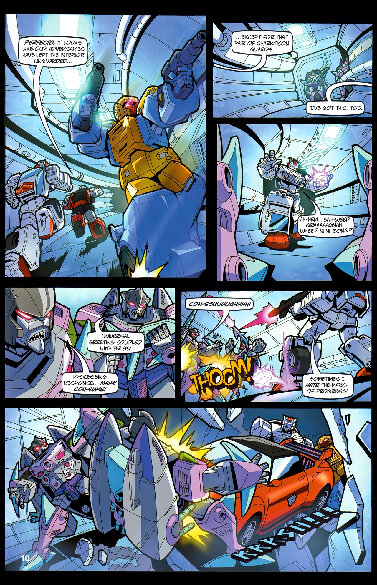 Read online Transformers: Timelines comic -  Issue #5 - 12