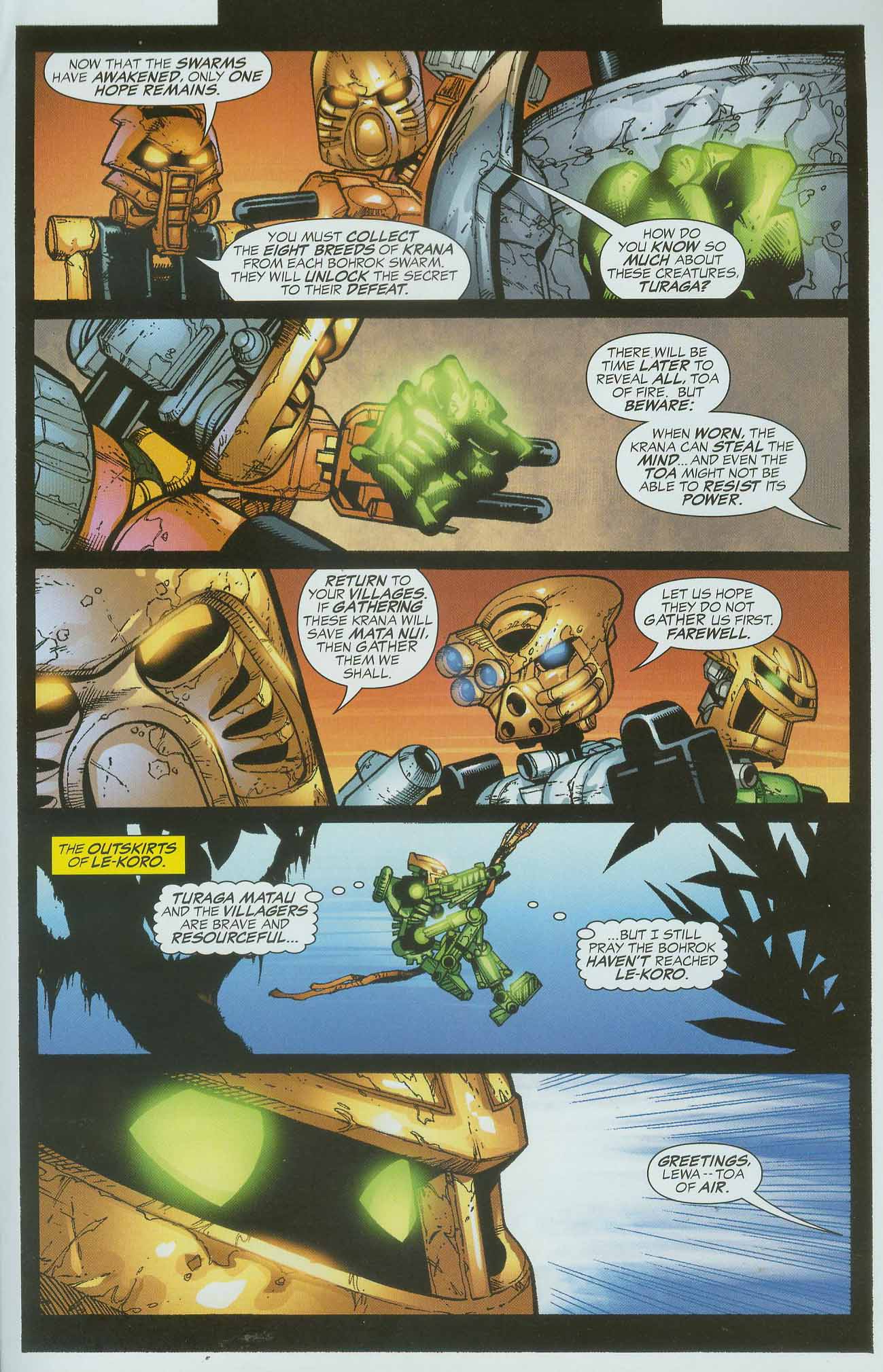Read online Bionicle comic -  Issue #4 - 15