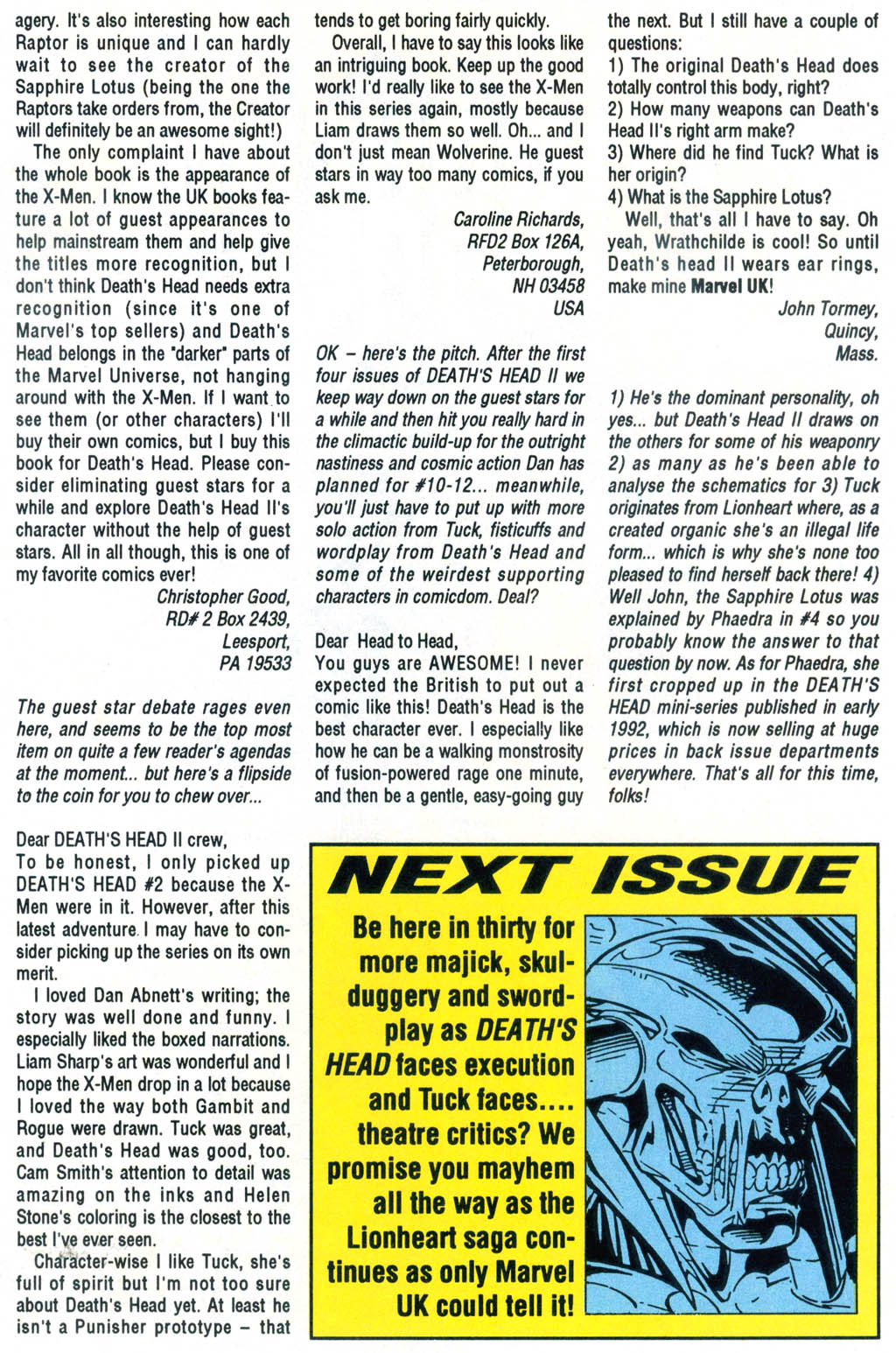 Read online Death's Head II (vol. 2) comic -  Issue #6 - 24