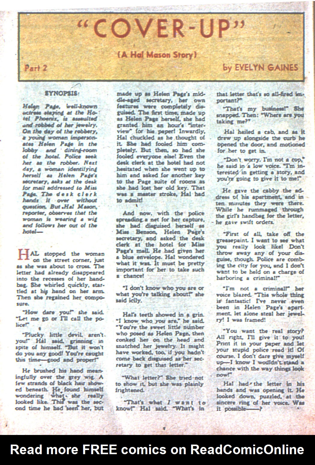 Read online Sensation (Mystery) Comics comic -  Issue #3 - 46