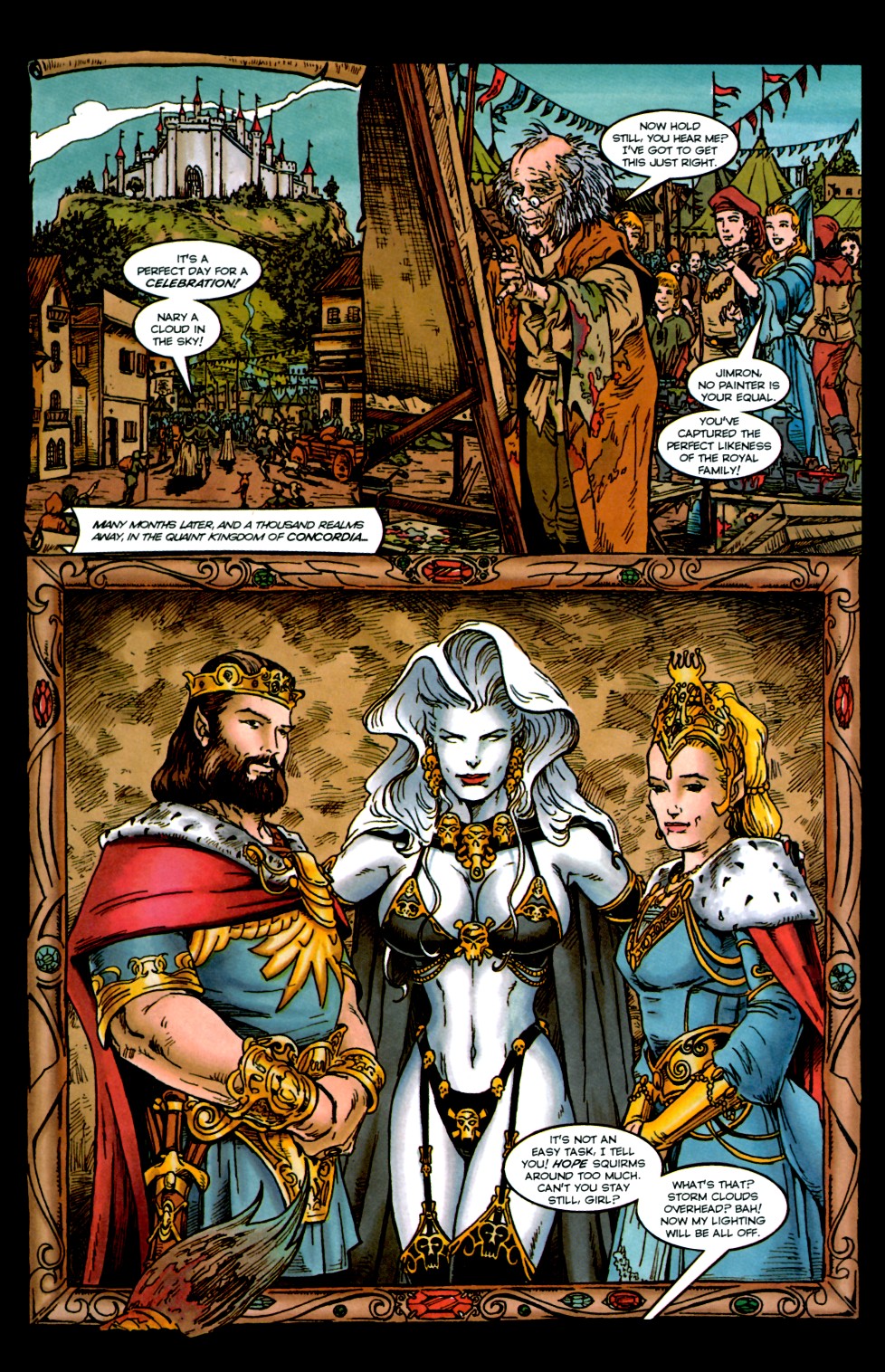 Read online Lady Death III: The Odyssey comic -  Issue #4 - 5