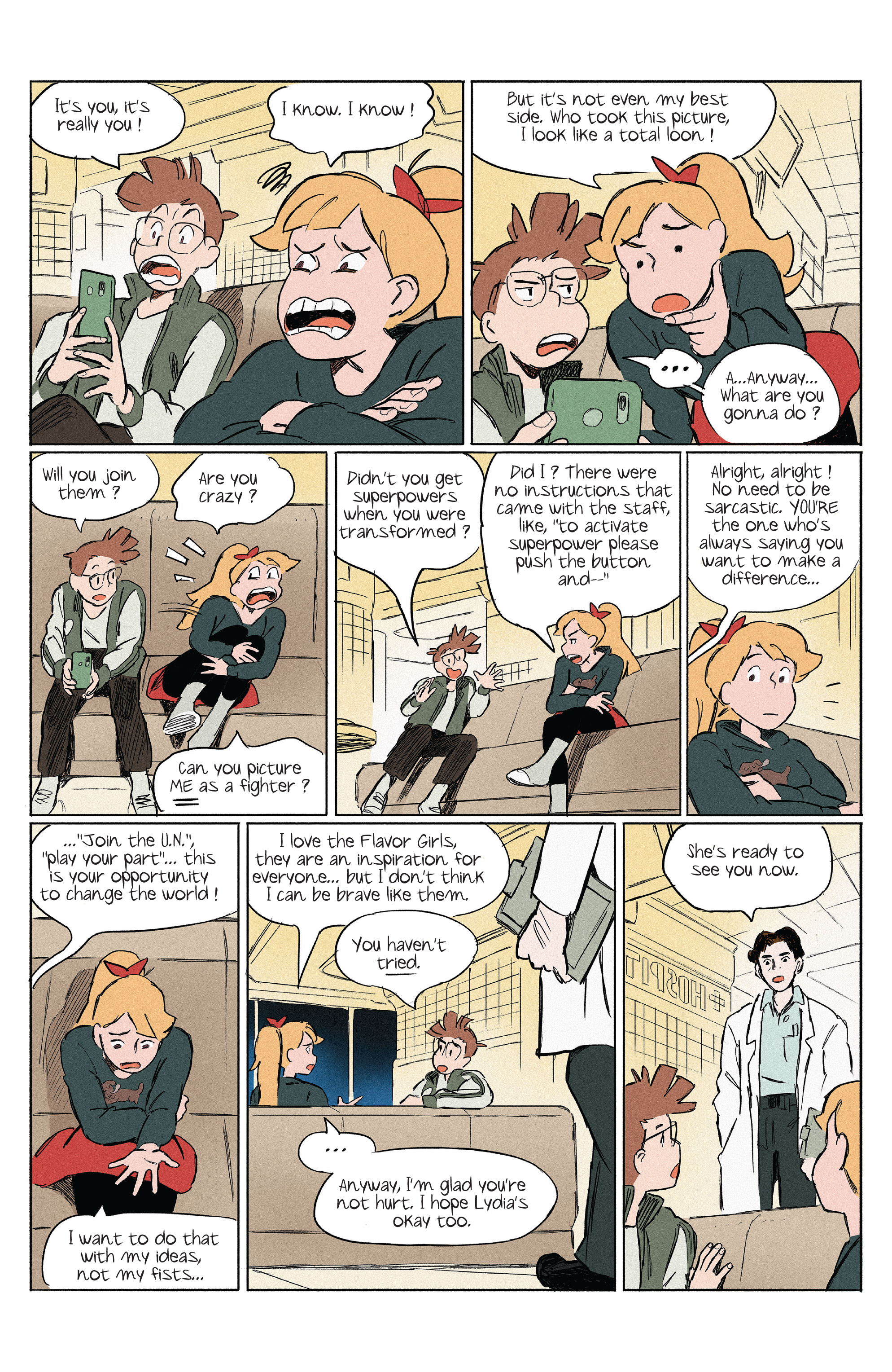 Read online Flavor Girls comic -  Issue #1 - 34