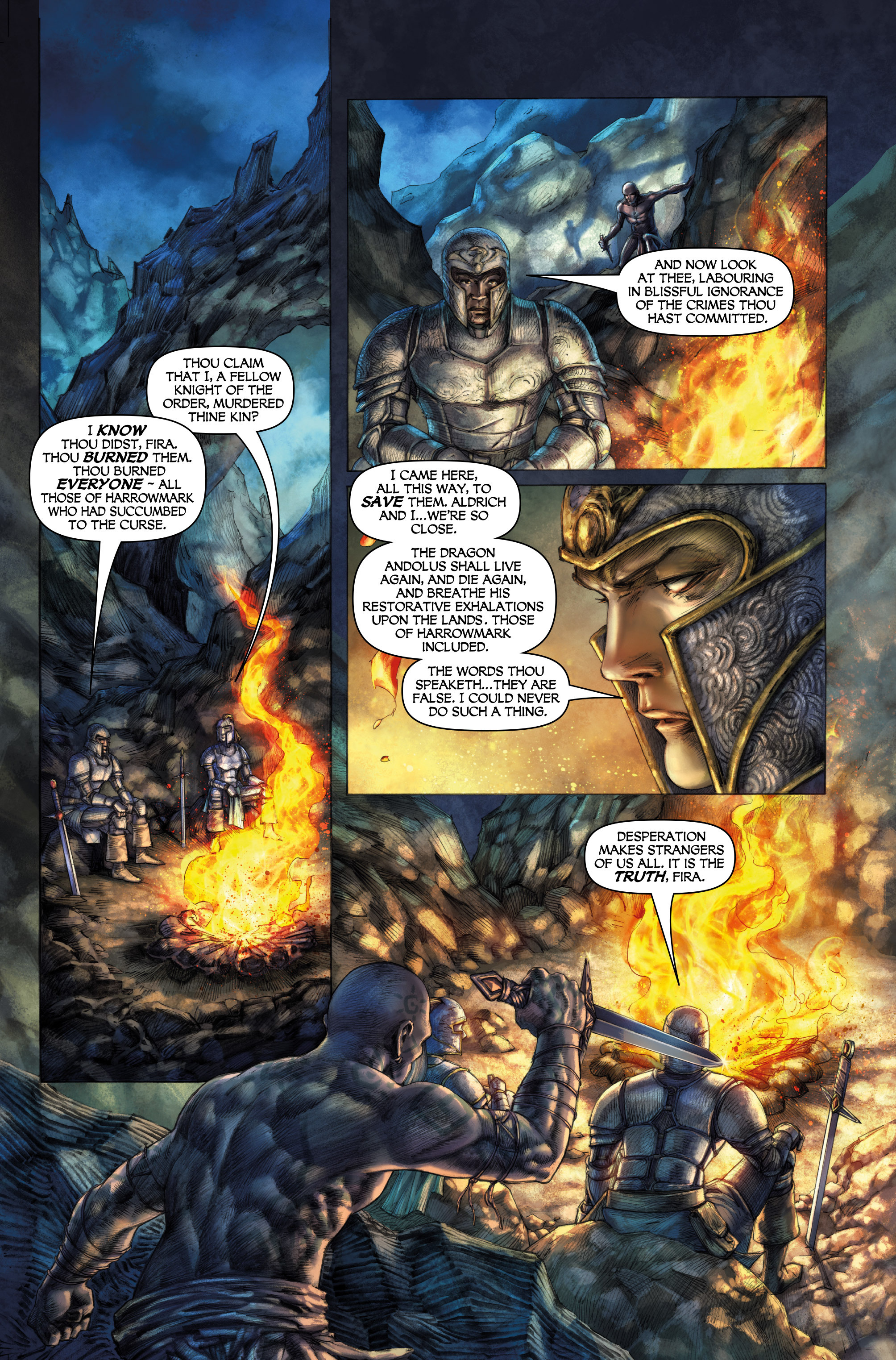 Read online Dark Souls comic -  Issue #4 - 9