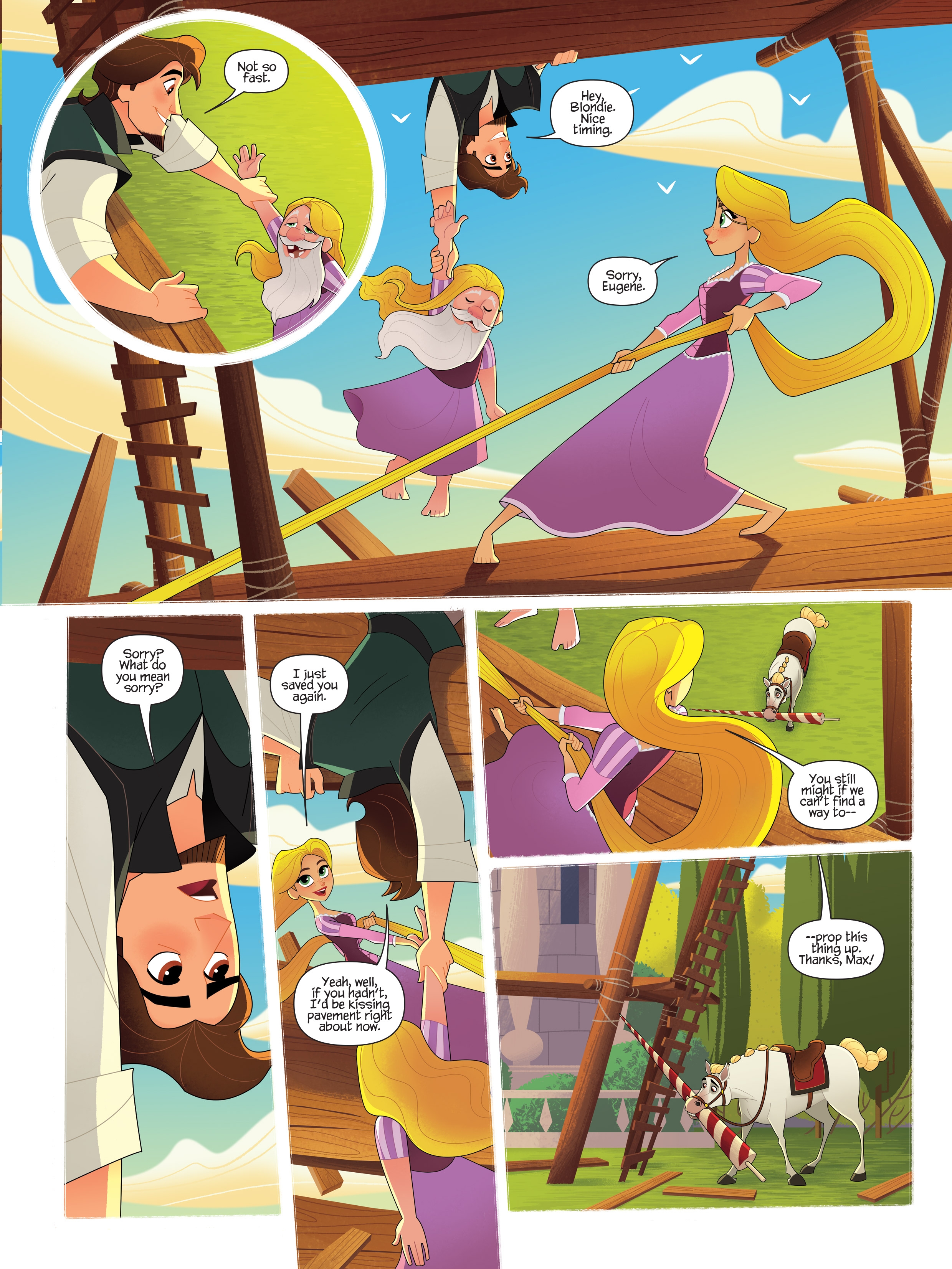 Read online Tangled: The Series-Adventure Is Calling comic -  Issue # Full - 57