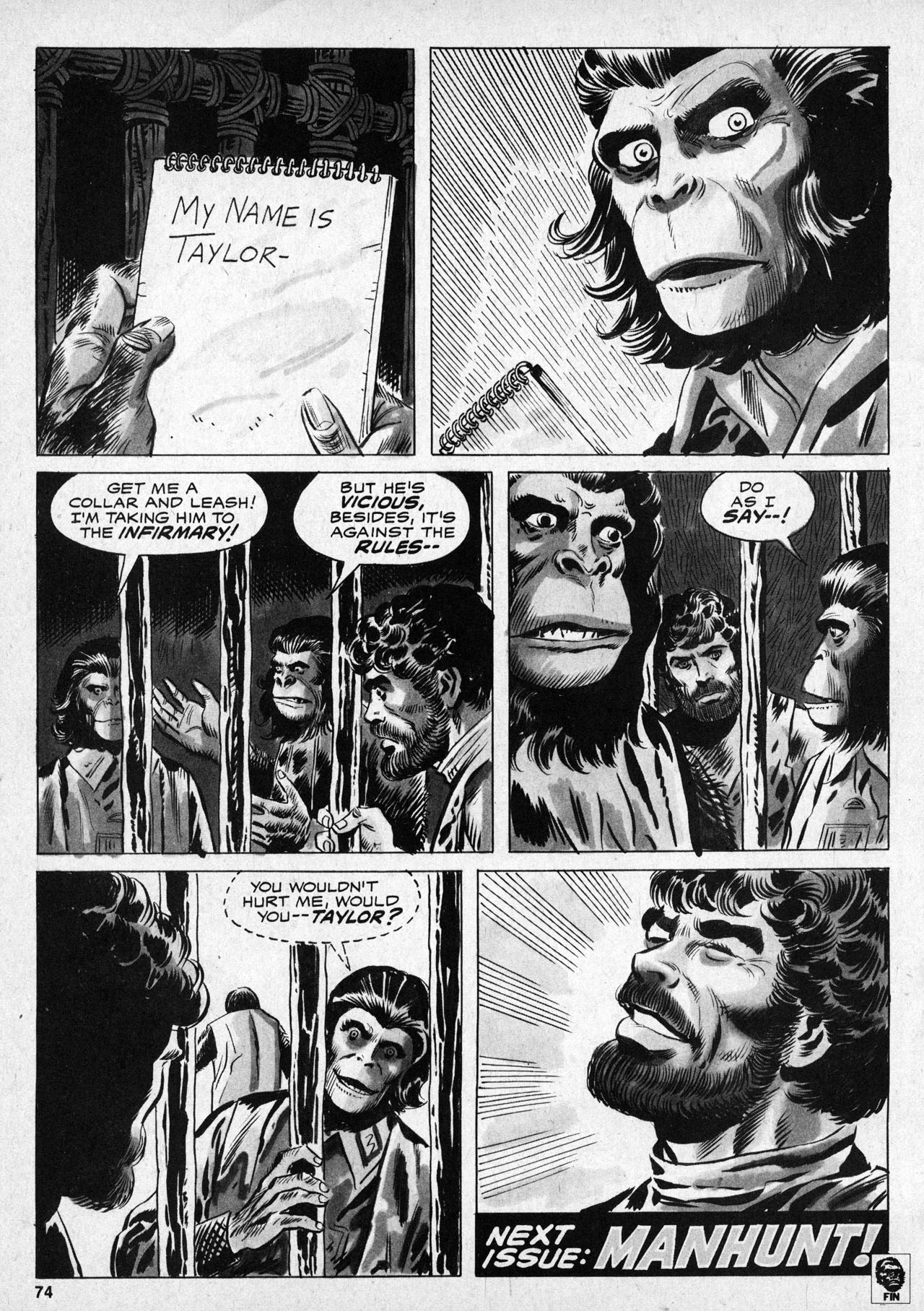 Read online Planet of the Apes comic -  Issue #2 - 68