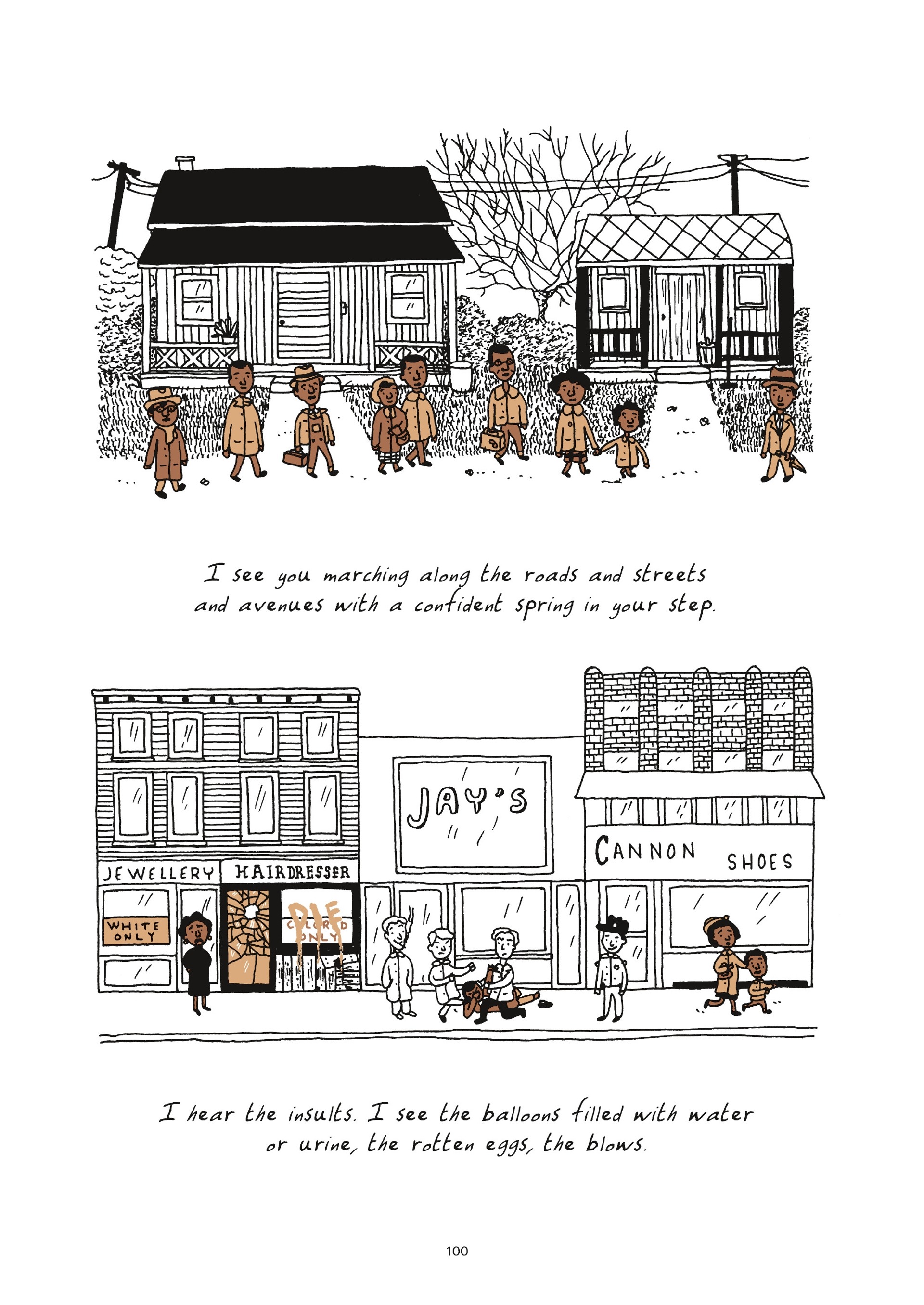 Read online Colored: The Unsung Life of Claudette Colvin comic -  Issue # TPB - 98