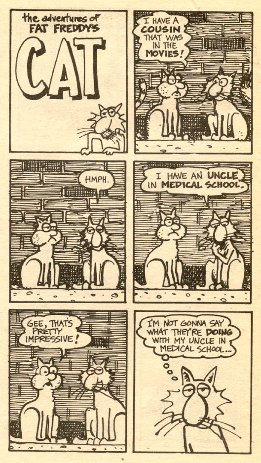 Read online Adventures of Fat Freddy's Cat comic -  Issue #2 - 40