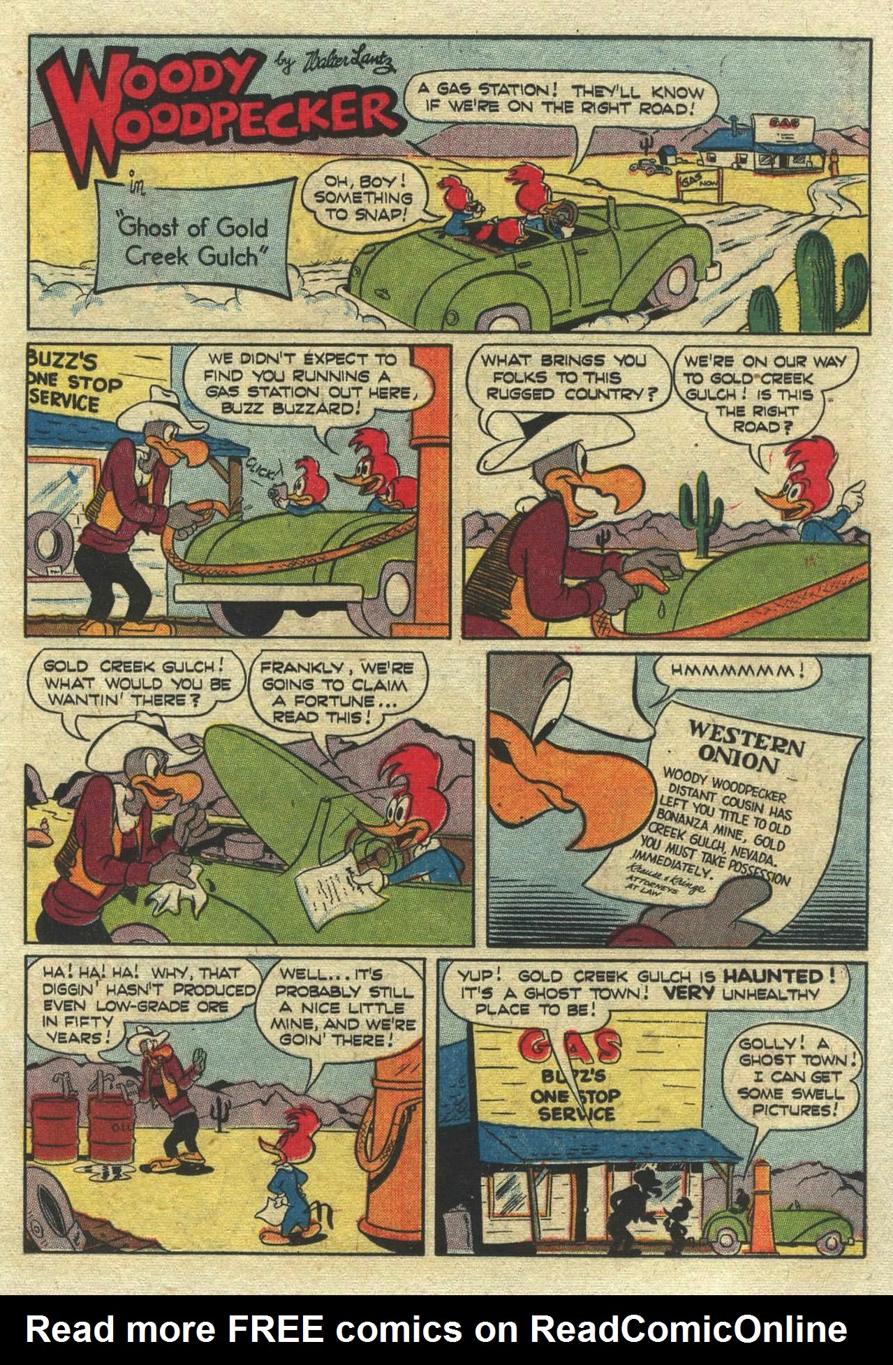 Read online Walter Lantz Woody Woodpecker (1952) comic -  Issue #32 - 11