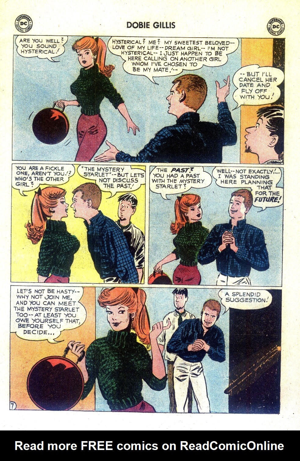 Read online Many Loves of Dobie Gillis comic -  Issue #7 - 9